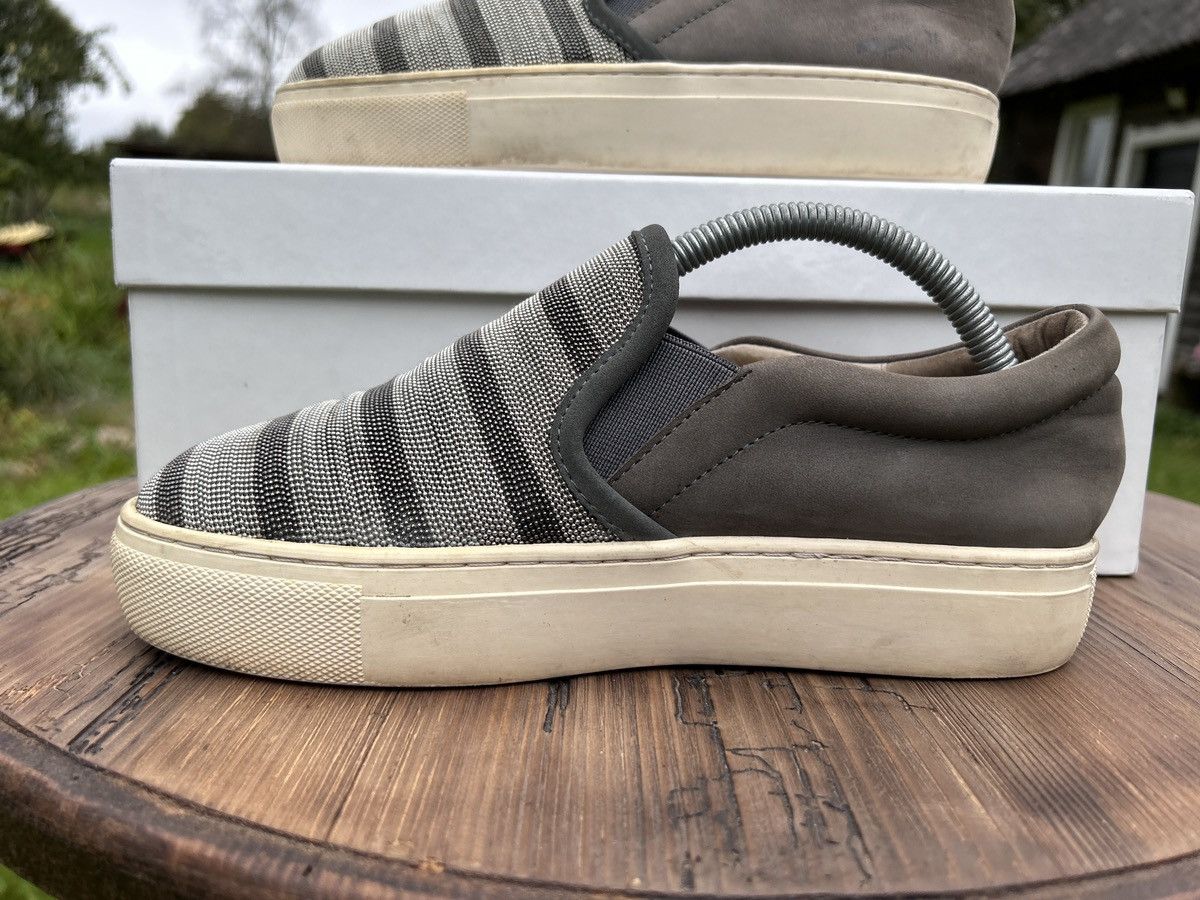 Brunello Cucinelli Brunello Cucinelli Beaded Accent Low Top Sneakers Size US 7 / IT 37 - 4 Thumbnail