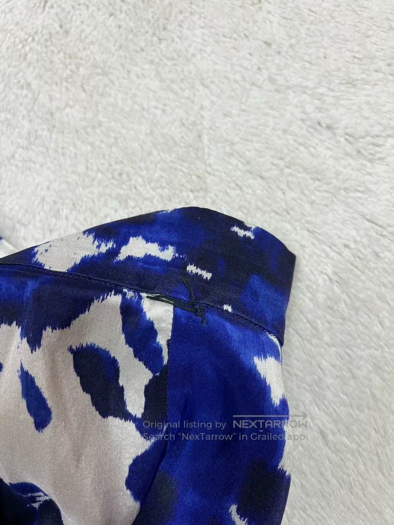 Dries Van Noten Dries Van Noten Silk Midi Skirt Size 35" - 9 Thumbnail