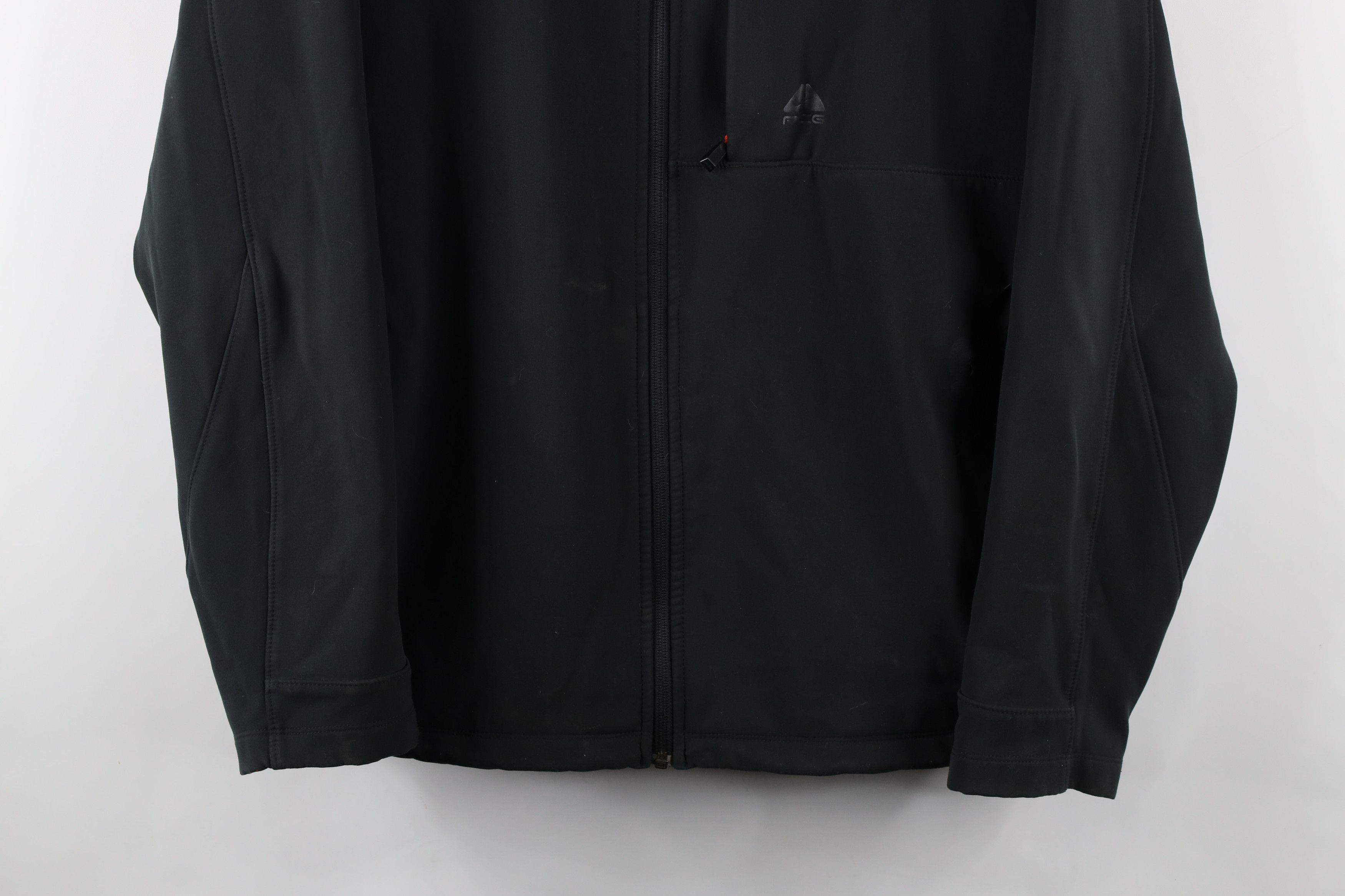 Nike × Vintage Vintage Nike ACG Scott Mini Swoosh Soft Shell Jacket AS IS Size US XL / EU 56 / 4 - 3 Thumbnail