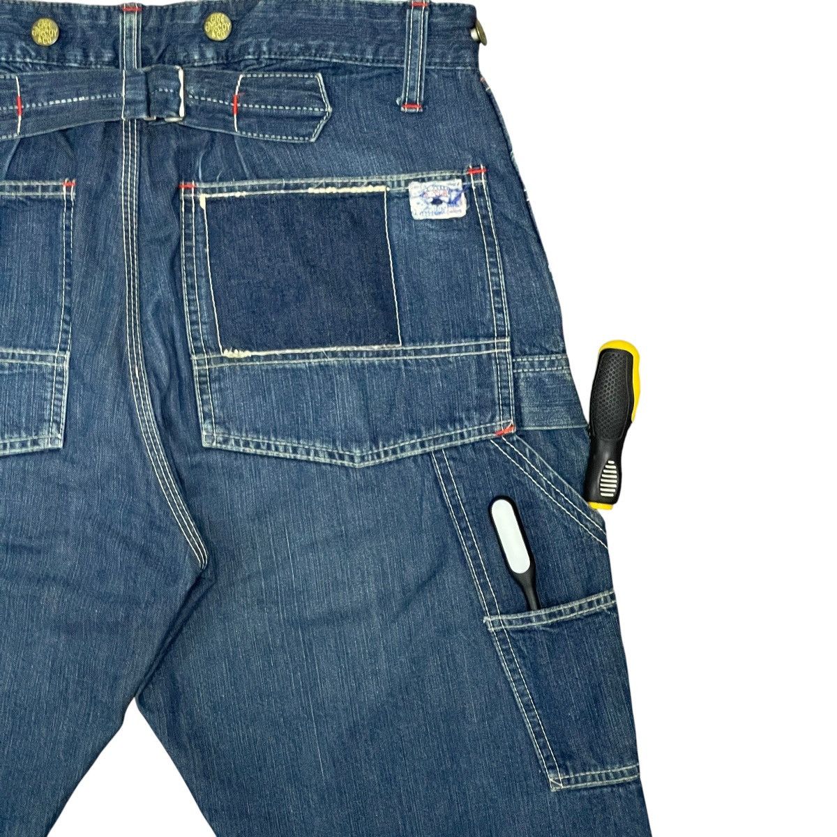 The Real McCoy's ‼️LASTDROP‼️ Joe Mccoy The Real Mccoy’s Ironall Denim Jeans Size US 32 / EU 48 - 2 Thumbnail