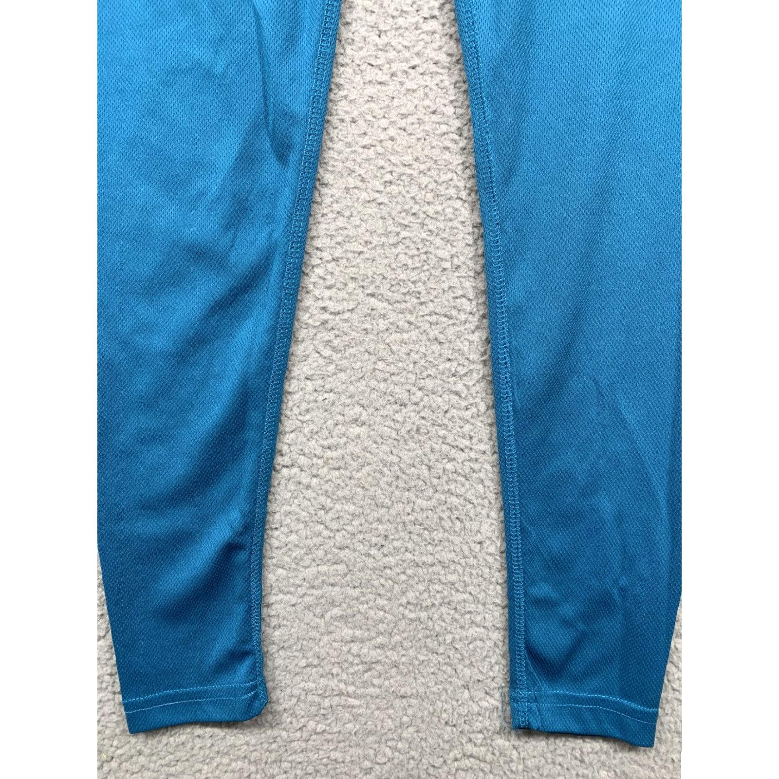 Vintage Xtek Blue Teal Leggings Size Small Athletic Workout Polyester Running Jogging Women's Skinny Compression Activewear Convenience: Pre-Owned Size 28" / US 6 / IT 42 - 3 Thumbnail