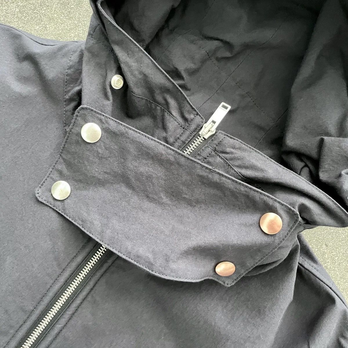 Jil Sander JIL SANDER SALINA DOUBLE-HOODED COTTON-TWILL Size US L / EU 52-54 / 3 - 7 Thumbnail