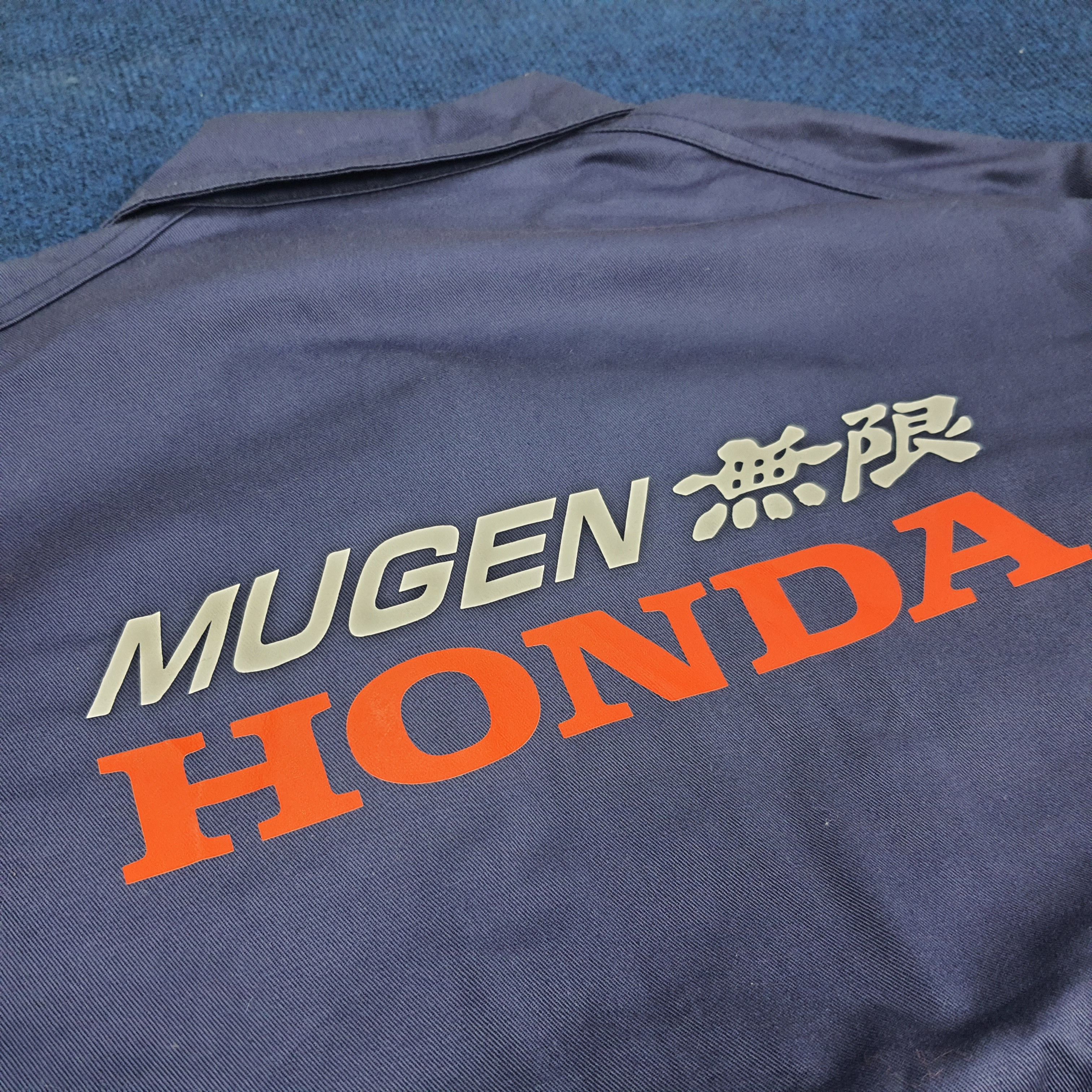 Japanese Brand × Vintage Vintage HONDA Mugen Japan Motorsports Jacket with Fan Holes Size US L / EU 52-54 / 3 - 2 Thumbnail