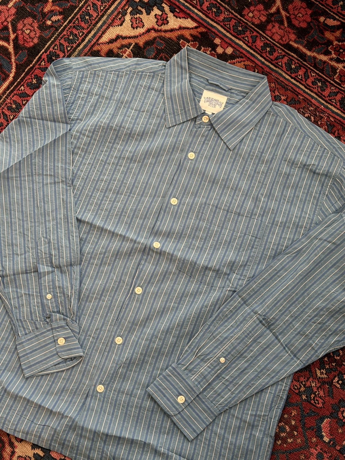 Throwing Fits Throwing Fits Blue Chip Margin Shirt - NEW Size US XL / EU 56 / 4 - 3 Thumbnail