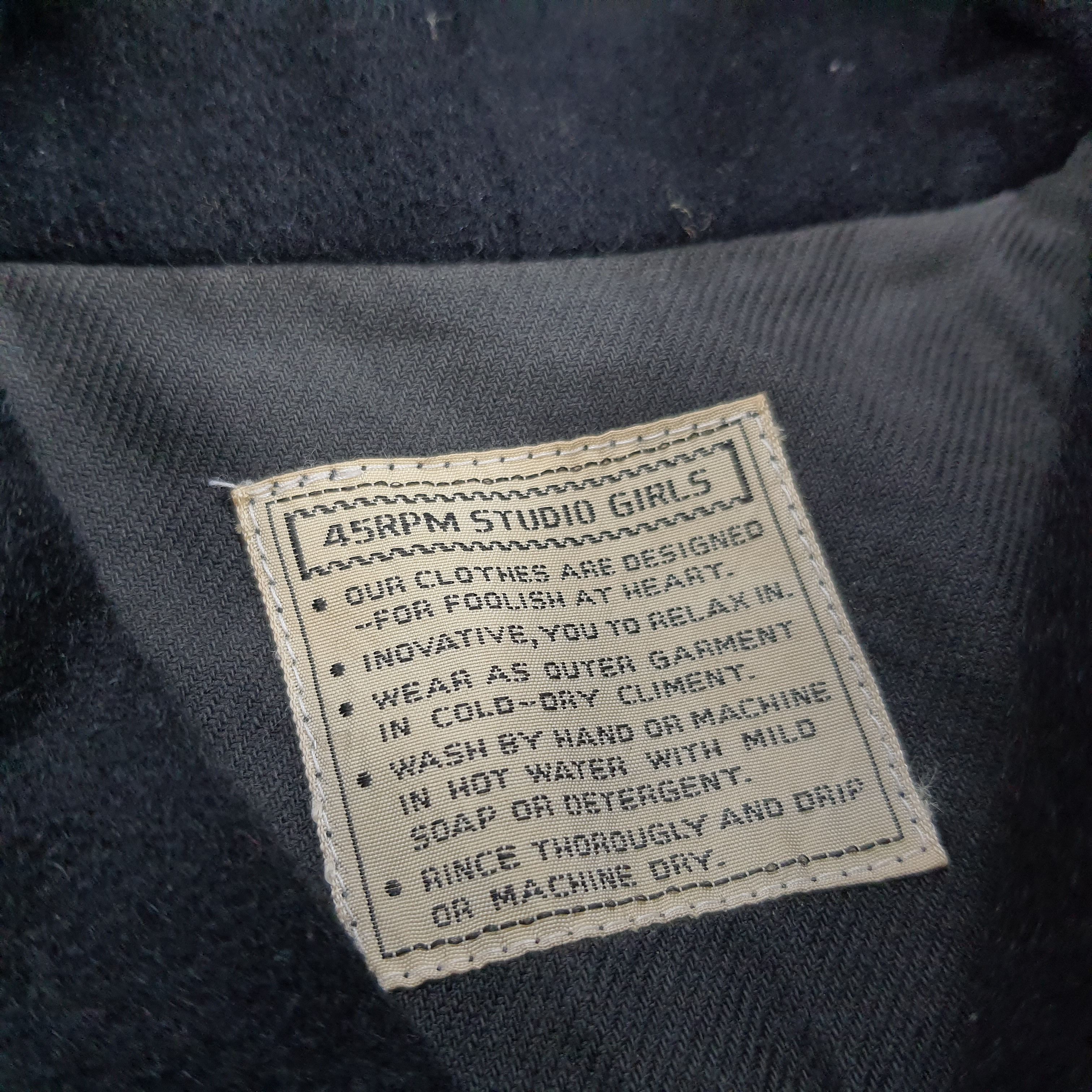 45rpm × Japanese Brand × Vintage Vintage 45rpm Studio Girls Japanese Brand Outdoor Jacket Size L / US 10 / IT 46 - 4 Thumbnail