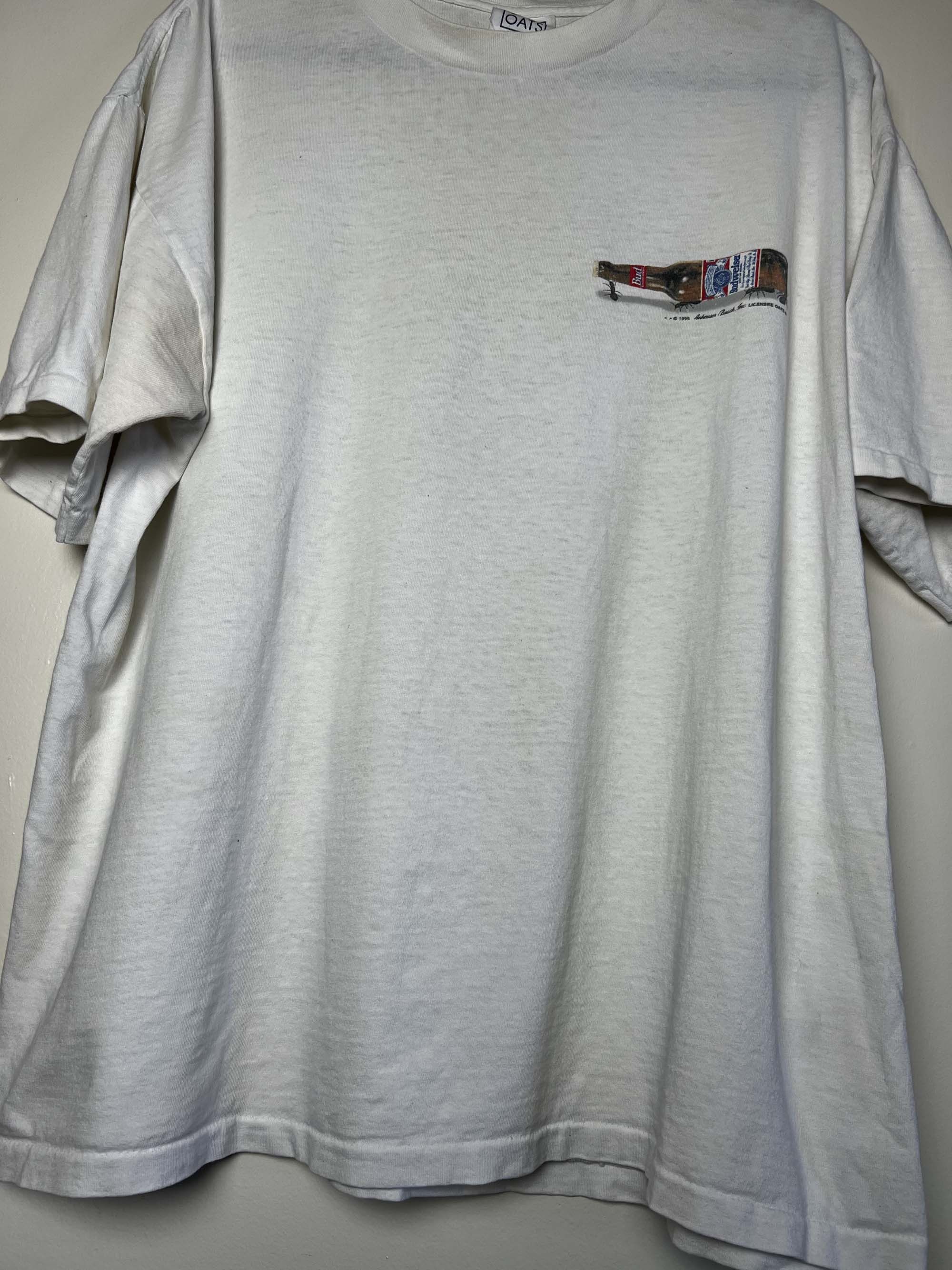 Budweiser Vintage 1995 Wild Oats Budweiser T-Shirt Size US XL / EU 56 / 4 - 6 Thumbnail