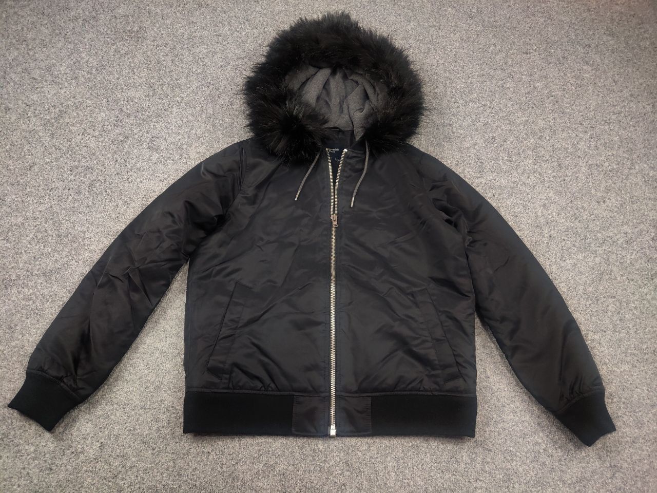 Abercrombie & Fitch Vintage Abercrombie Bomber Zip Fur Jacket If Six Was Nine Size US S / EU 44-46 / 1 - 3 Thumbnail