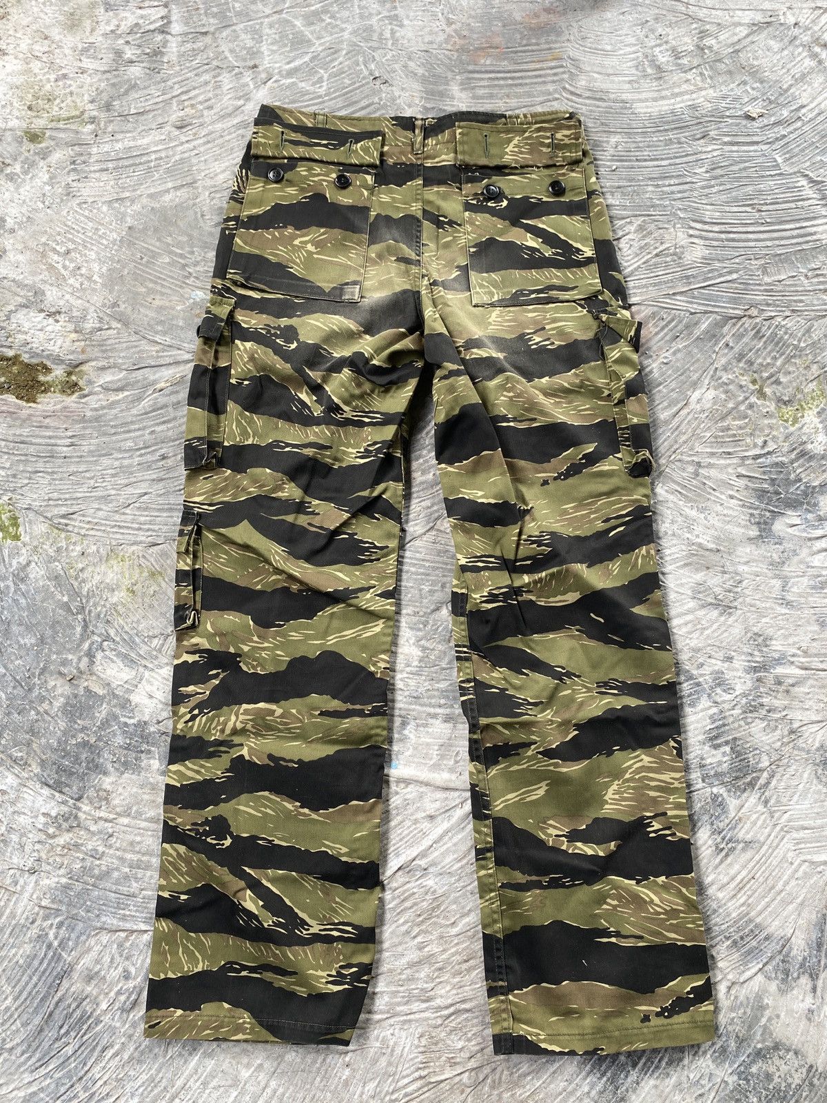 Vintage 💥RARE💥Vintage N.S Division Cargo Pant Tiger Stripe Size US 34 / EU 50 - 5 Thumbnail