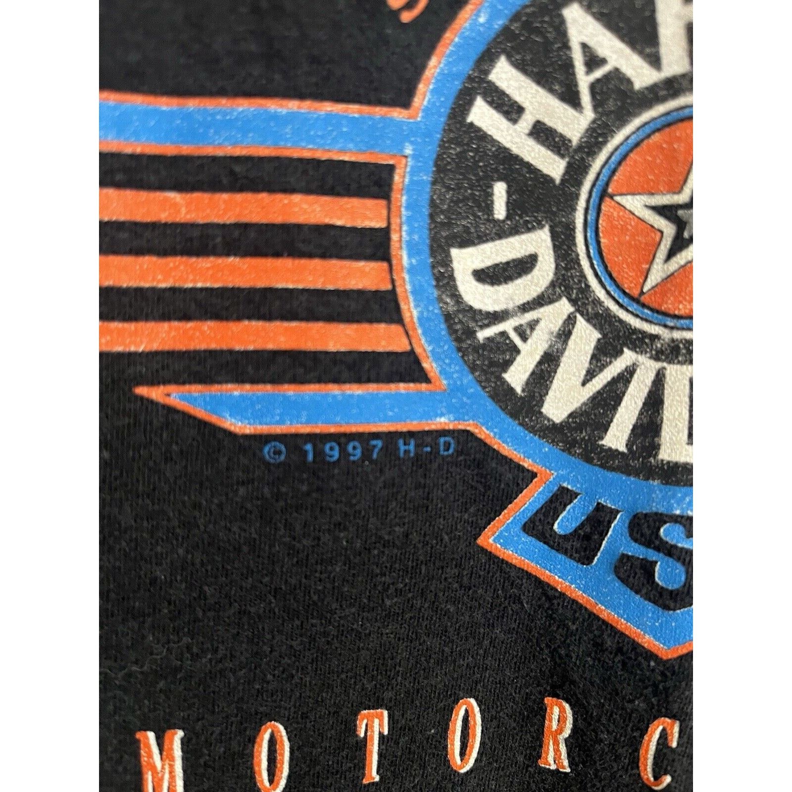 Harley Davidson Vtg Harley Davidson Super Bikes N.V. St. Maarten N.A. Sz Lg Size US L / EU 52-54 / 3 - 2 Thumbnail