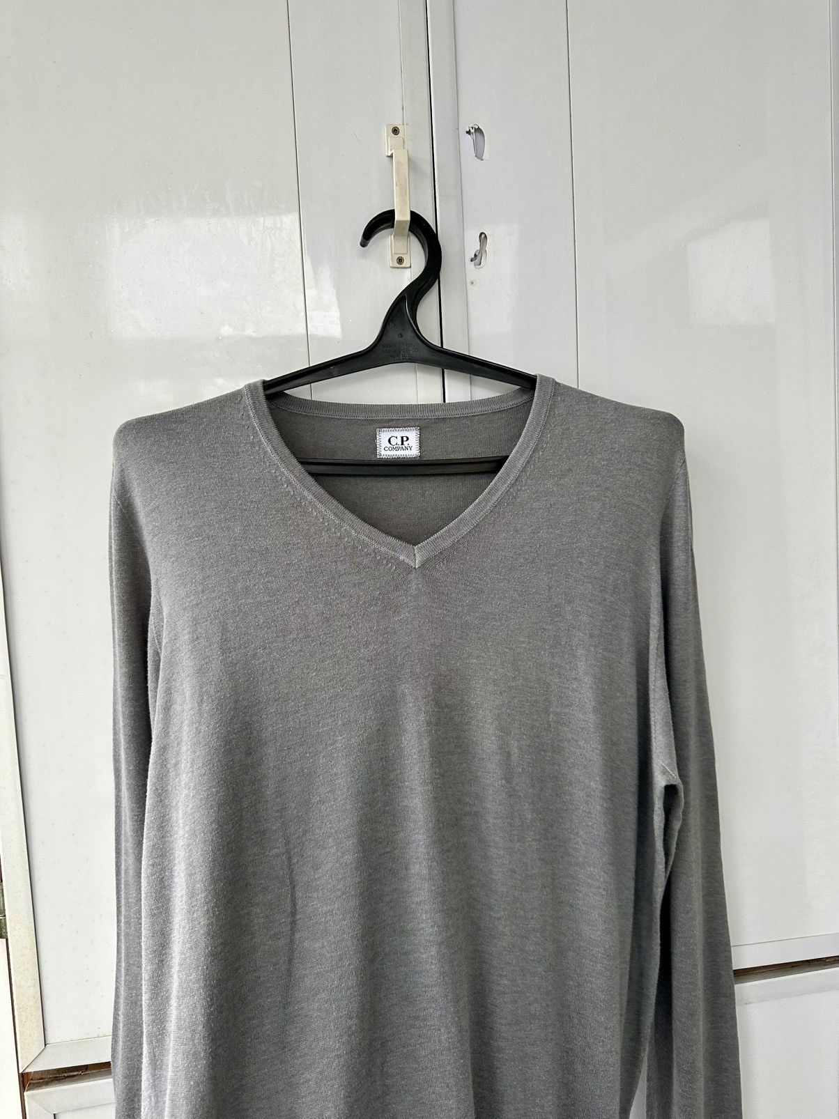 C.P. Company Vintage C.P. Company Grey Longsleeve T-shirt Y2K Size US L / EU 52-54 / 3 - 8 Thumbnail