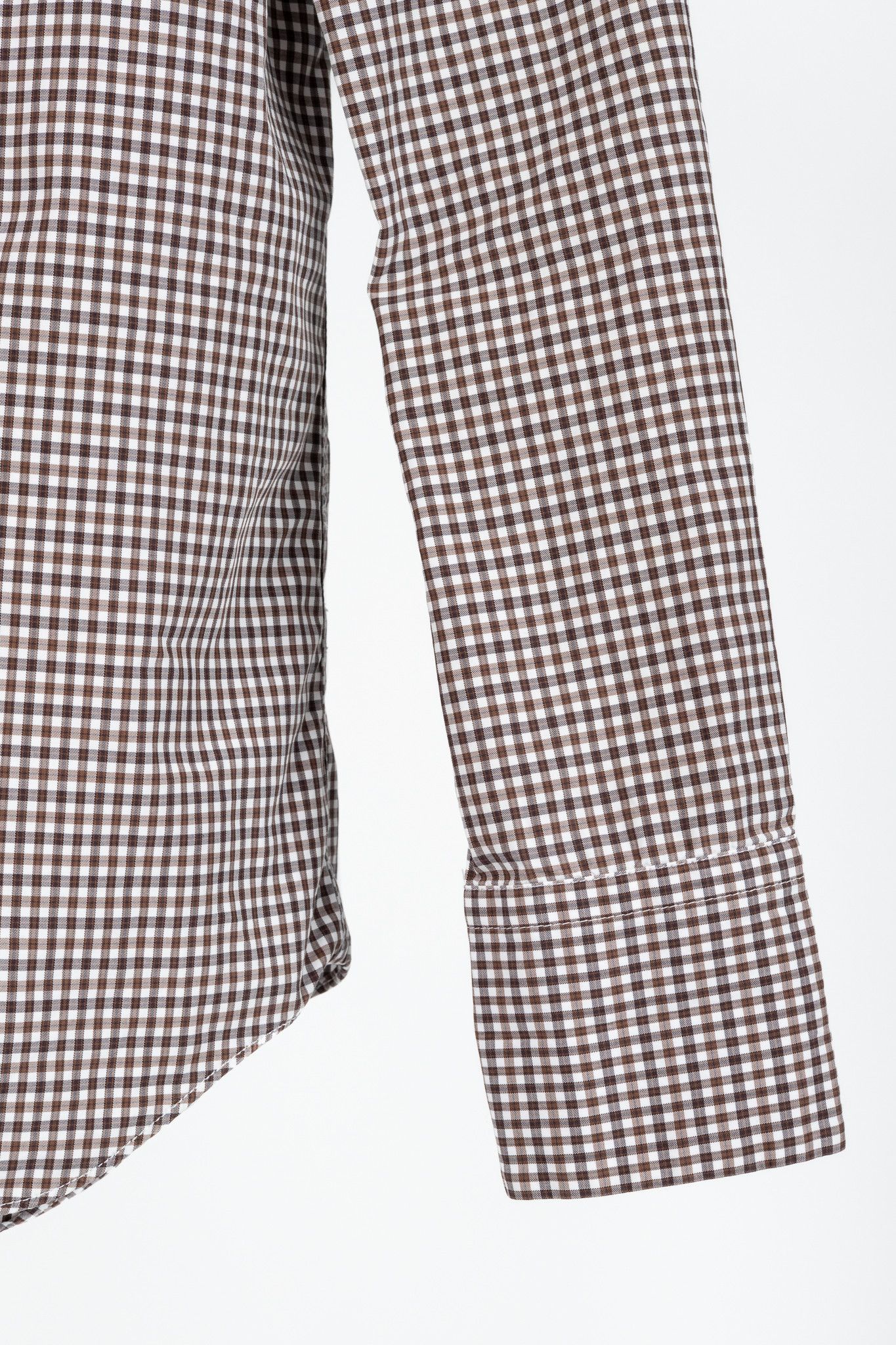 Brunello Cucinelli Brunello Cucinelli Gingham Cotton Monili Button Shirt Size M / US 6-8 / IT 42-44 - 8 Thumbnail