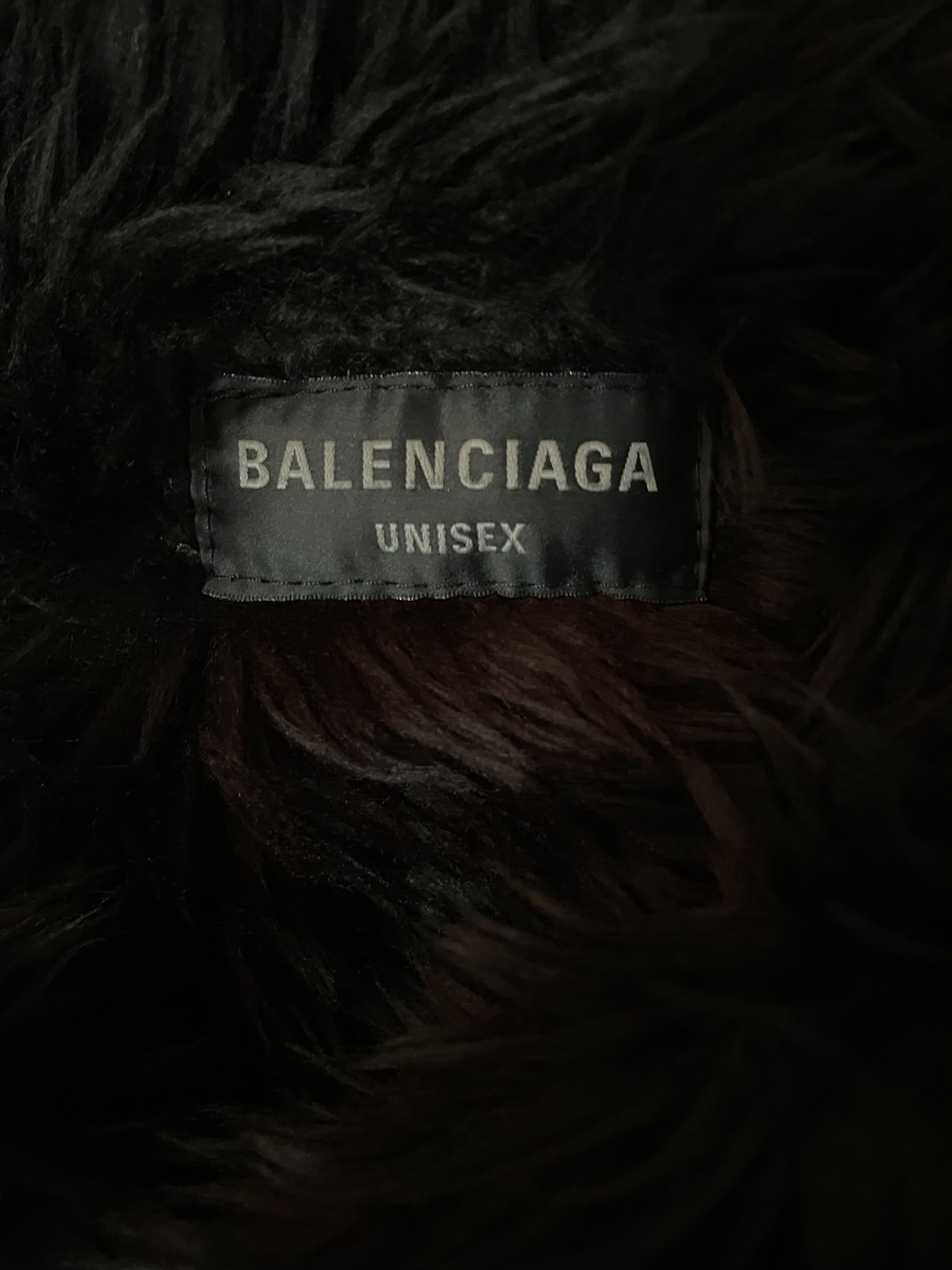 Balenciaga Spring 23 Fur Hooded Jacket Rare Size 4 Size US XL / EU 56 / 4 - 6 Thumbnail