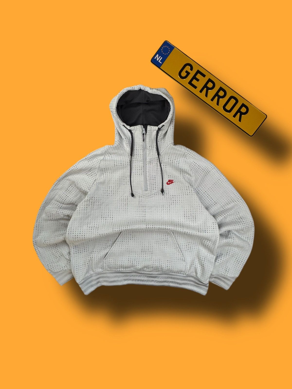 Nike × Vintage NIKE VINTAGE CENTER LOGO OVERSIZE BOXY HOODIE Size US L / EU 52-54 / 3 - 1 Thumbnail