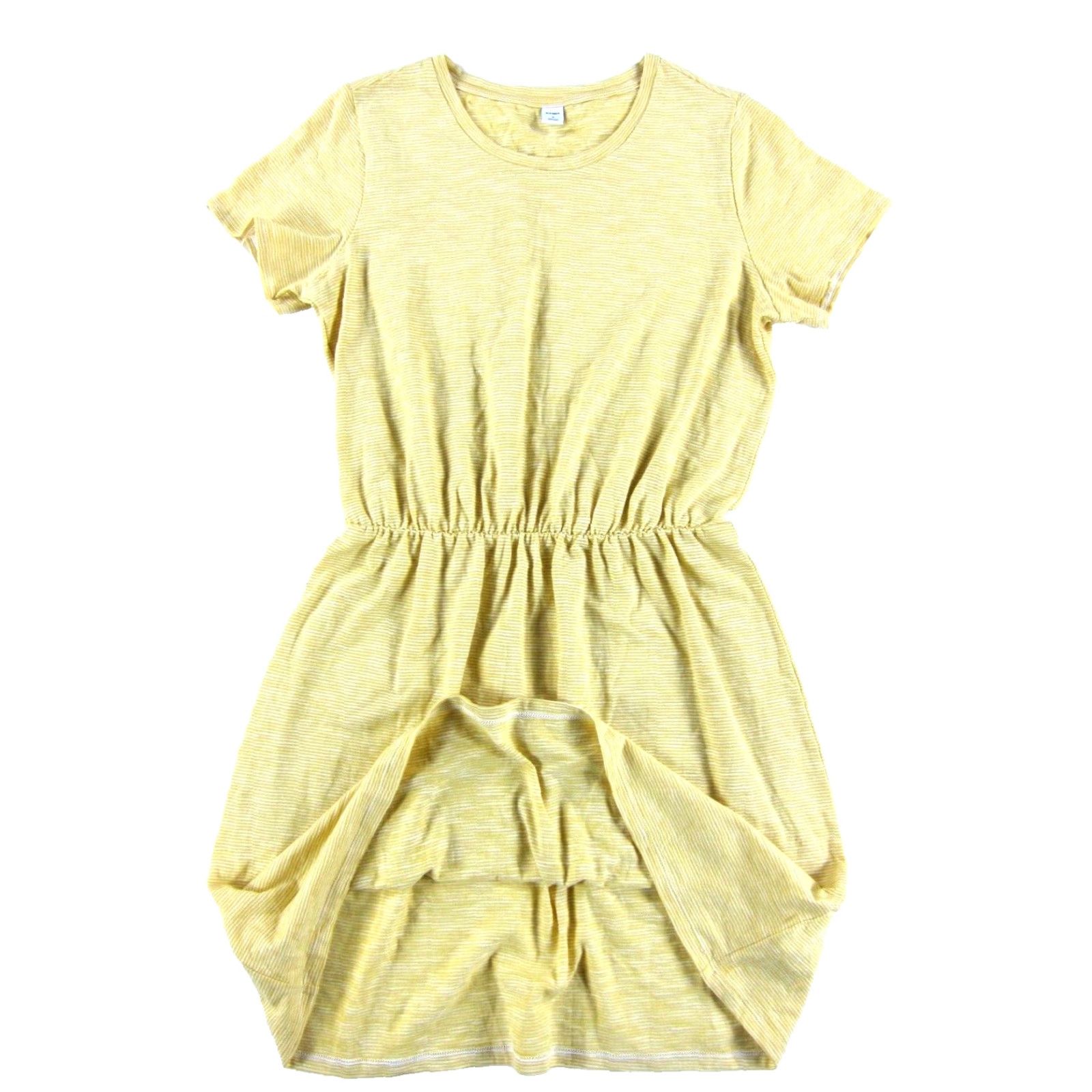 Old Navy NWT Old Navy Yellow White Stripe Cotton Jersey Short Sleeve Sheath Dress Medium Size M / US 6-8 / IT 42-44 - 6 Thumbnail