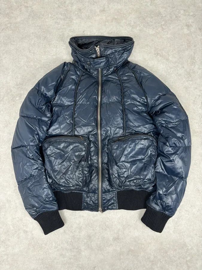 Just Cavalli AW2008 Cavalli Navy British Puffer Jacket Size US M / EU 48-50 / 2 - 1 Thumbnail