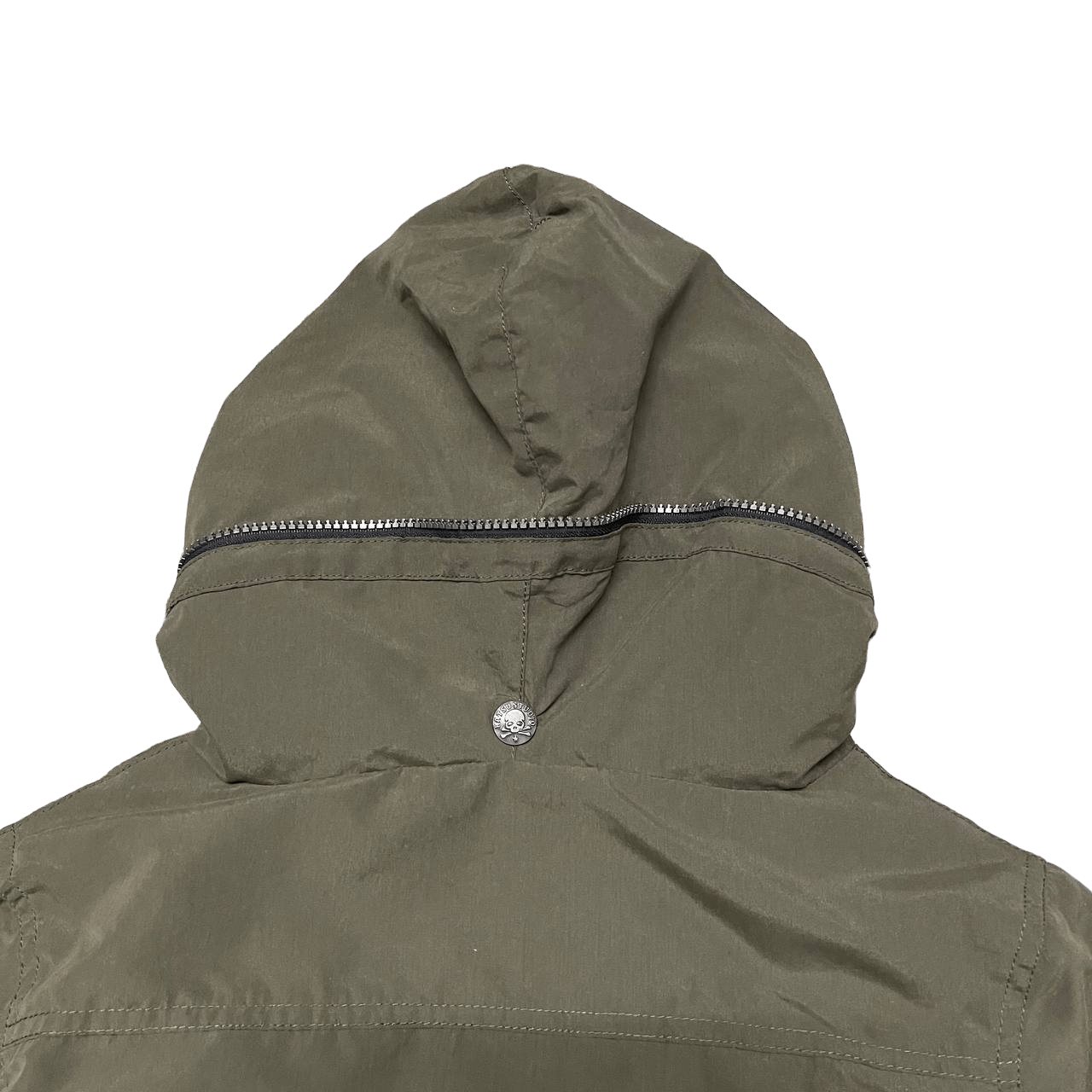 Japanese Brand Vintage Ba-Tsu Studio Hooded Jacket Skull Logo Size US S / EU 44-46 / 1 - 12 Thumbnail