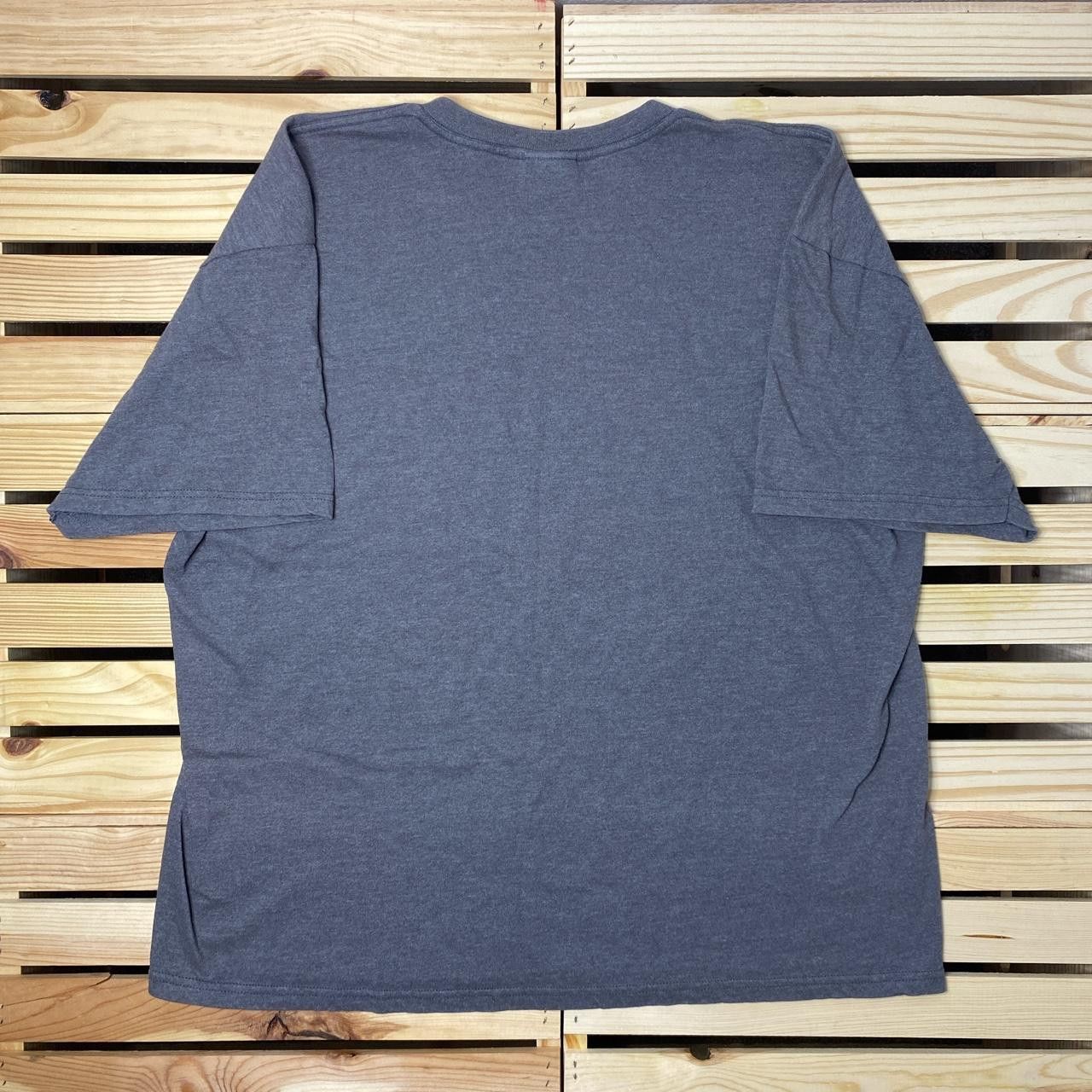 Nike Vintage Nike Center Check Gray Tee Size XL Size US XL / EU 56 / 4 - 2 Thumbnail