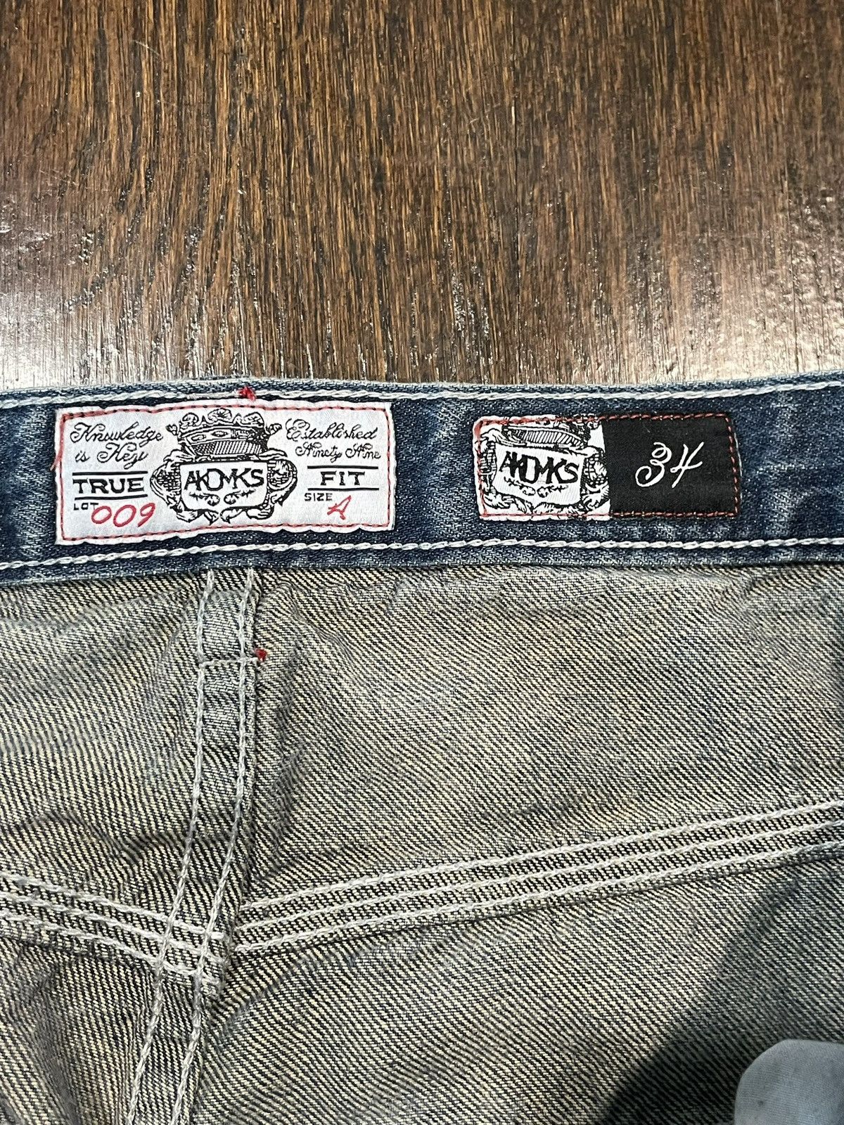 Akademiks Akademiks Vintage Embroidered Jeans Size US 34 / EU 50 - 5 Thumbnail