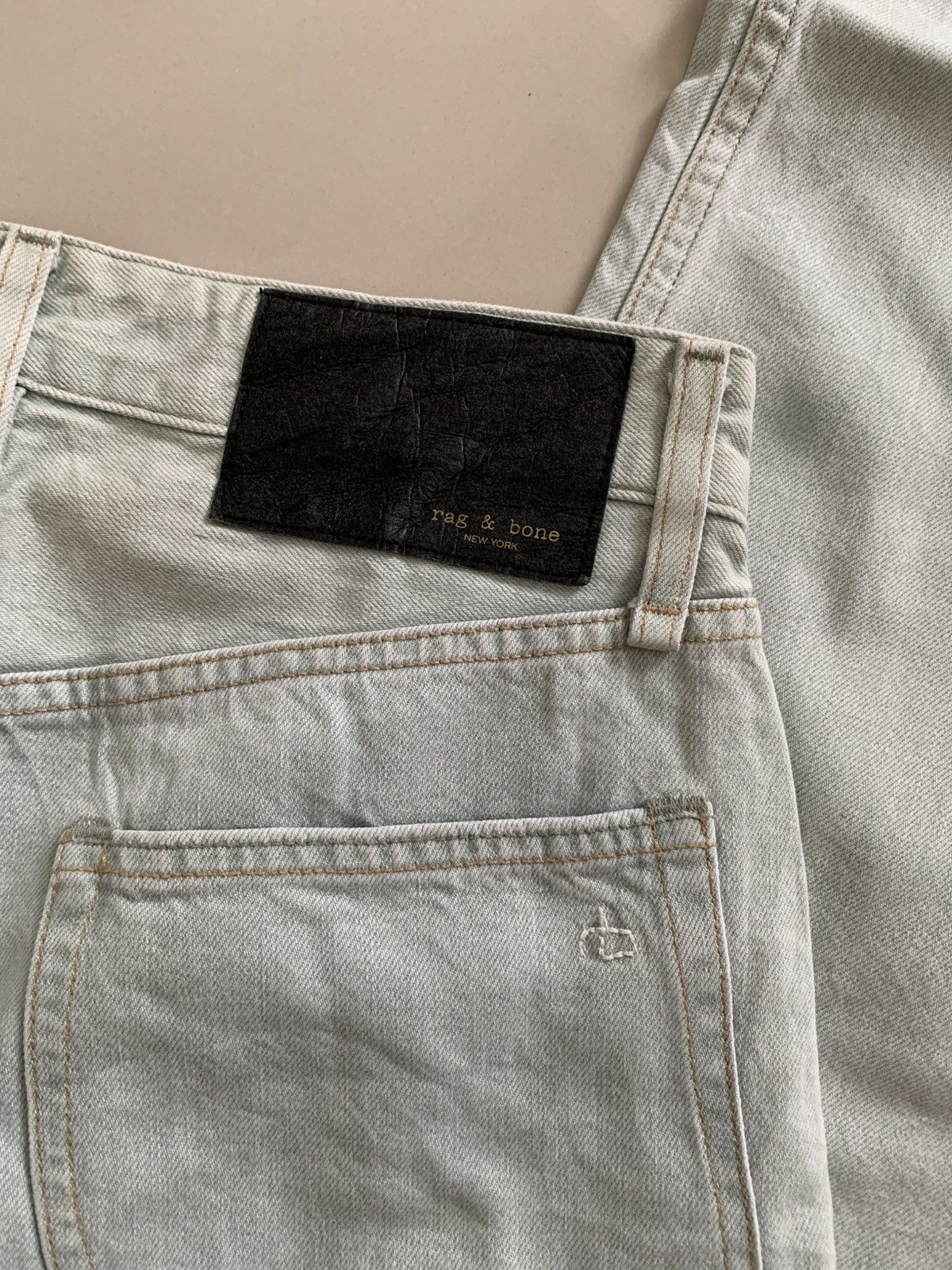 Rag & Bone Rag & Bone Newyork Slouch Tapered Dalton Light Blue Jeans Size US 28 / EU 44 - 4 Thumbnail