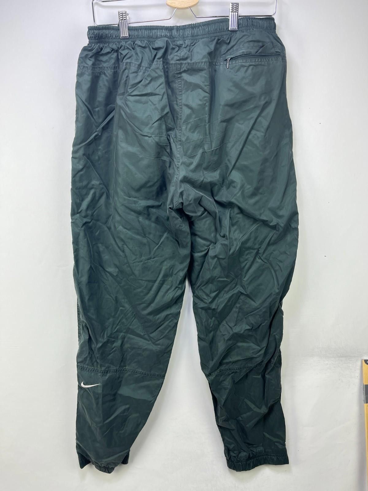 Nike Vintage 90s Nike Swoosh Windbreaker Track Pants Large Size US 34 / EU 50 - 1 Thumbnail
