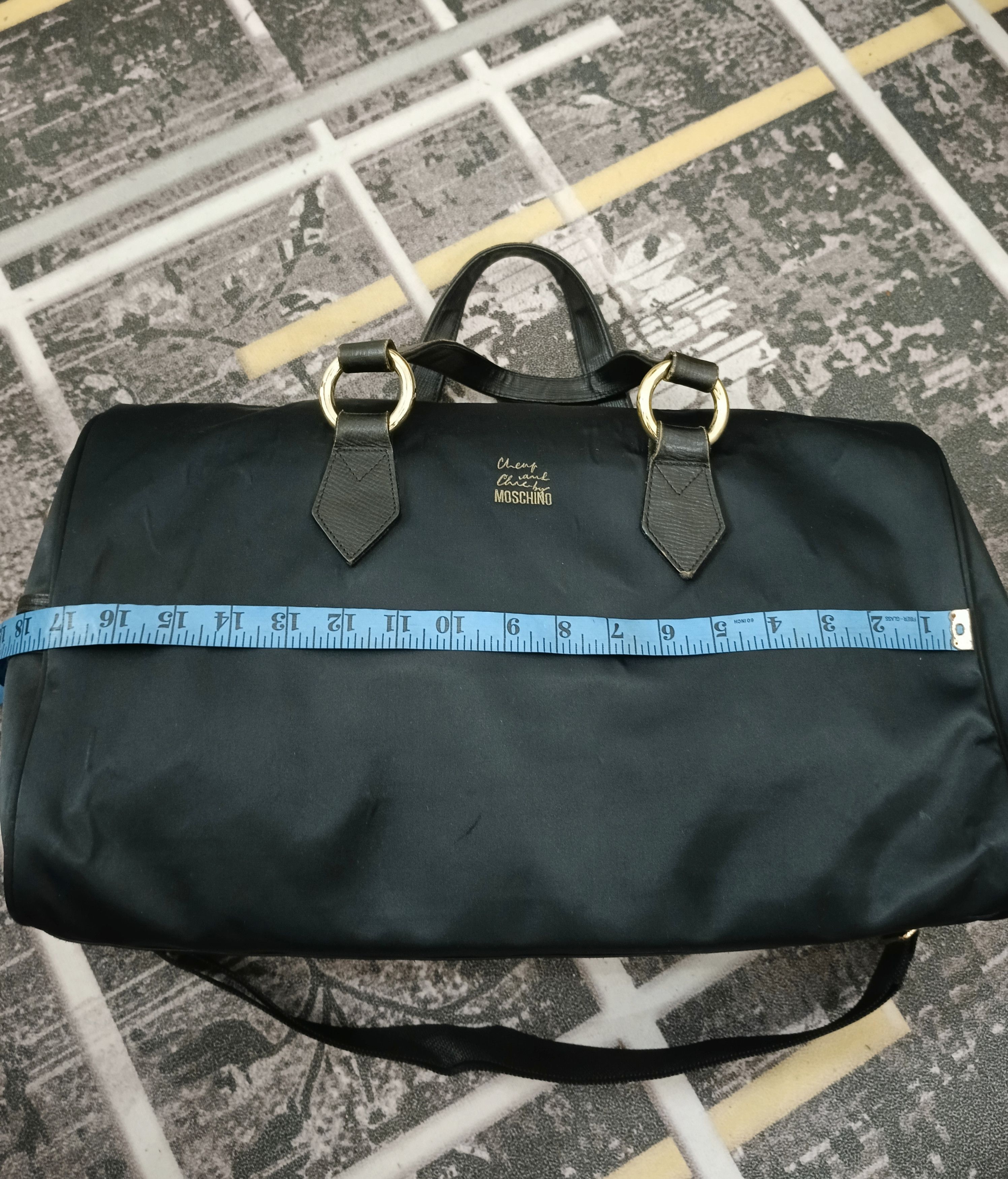Moschino OG🔥GRAIL MOSCHINO TRAVEL BAG Size ONE SIZE - 7 Thumbnail