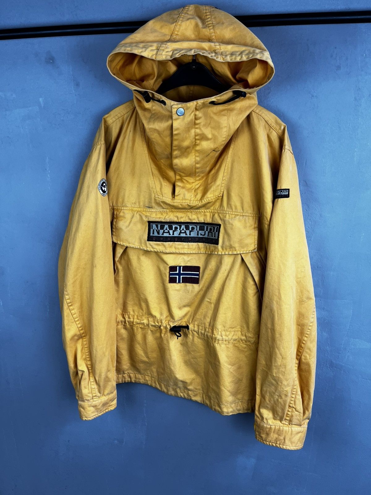 Napapijri napapijri anorak vintage jacket 90s size L Size US L / EU 52-54 / 3 - 20 Thumbnail