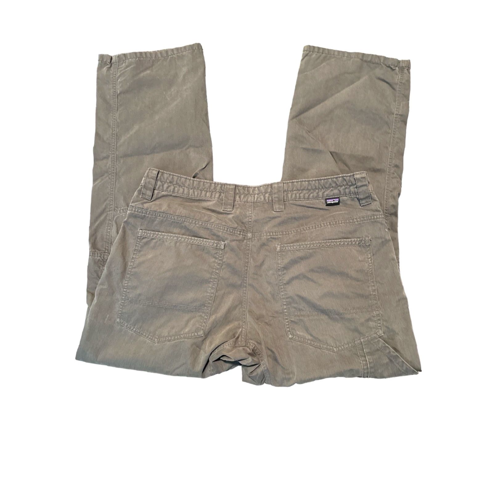 Patagonia Patagonia Men’s Tenpenny Pants Size 32 Gray Casual Workwear 5-Pocket Canvas Cotton Nylon Inseam 29 Regular Straight 2014 Size US 32 / EU 48 - 6 Thumbnail