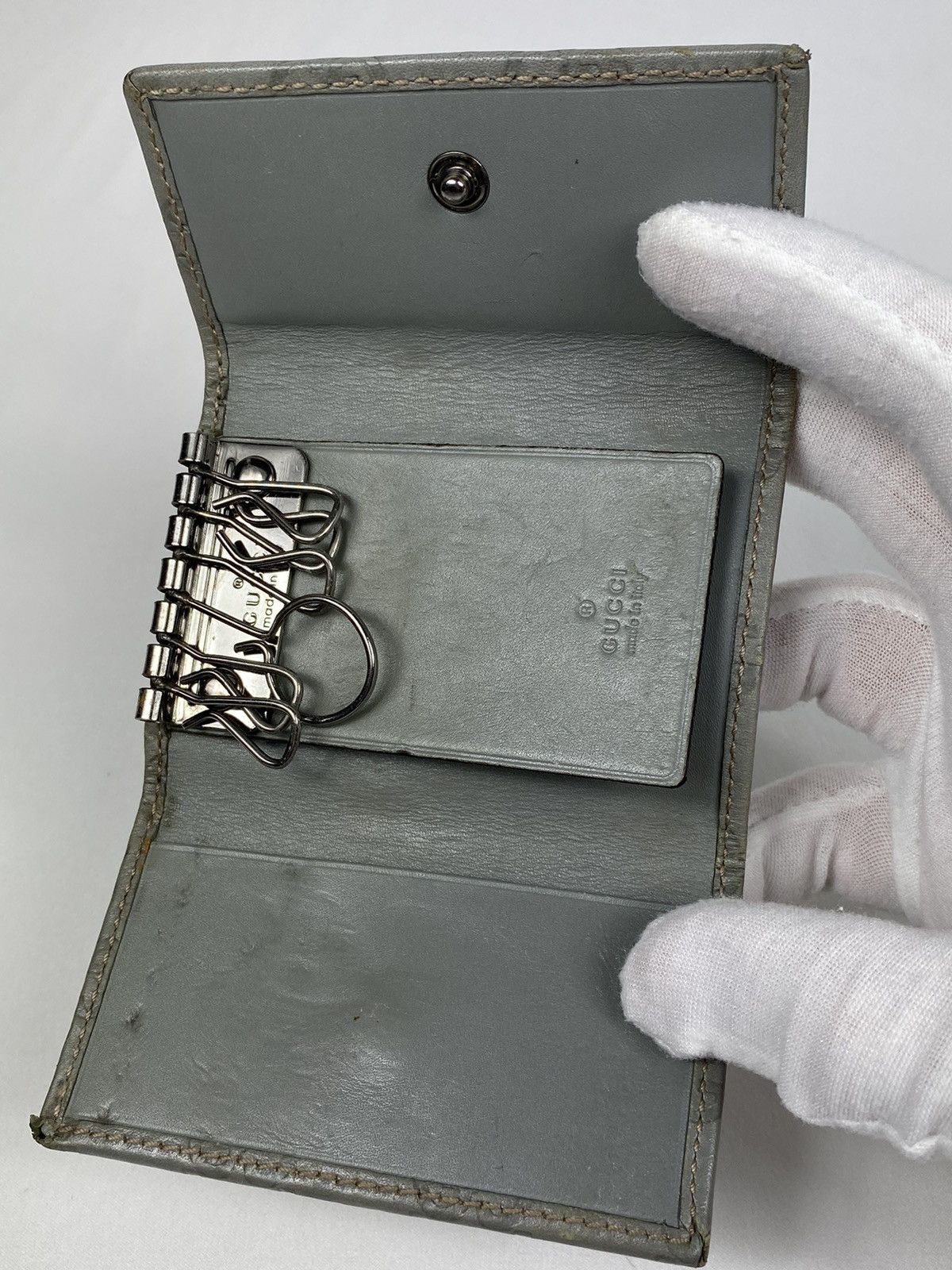 Gucci Gucci GG Guccissima leather Key Holder Size ONE SIZE - 3 Thumbnail