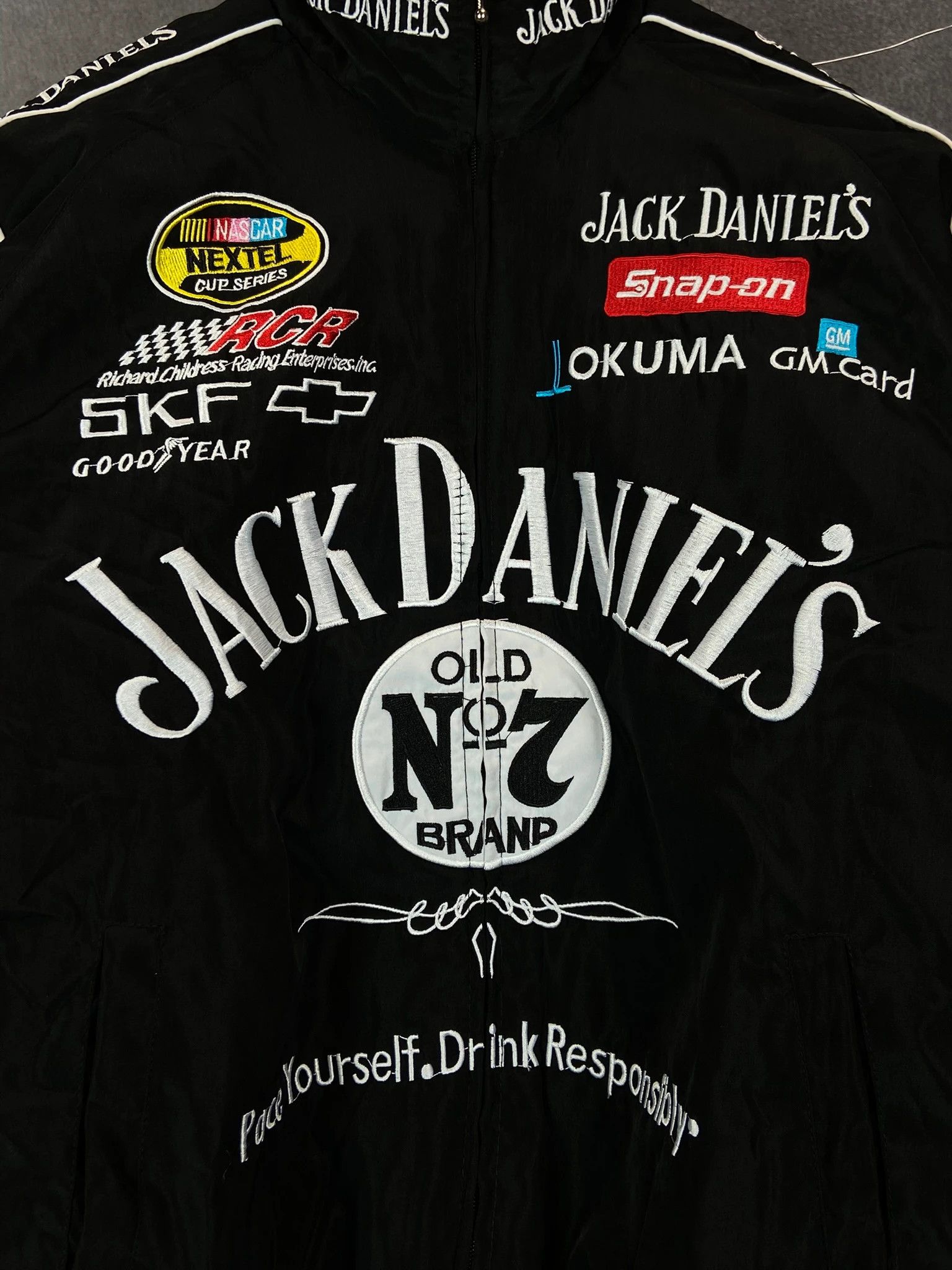 Vintage Vintage Jack Daniel’s Black Jacket Size L Size US L / EU 52-54 / 3 - 2 Thumbnail