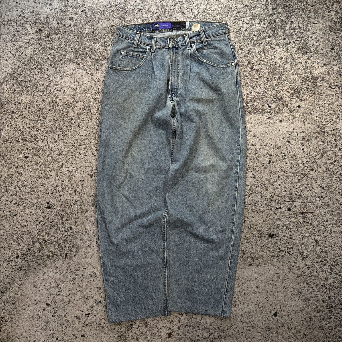 Levi's Vintage 90s Levi’s Silvertab Faded Baggy Denim Skater Jeans Size US 34 / EU 50 - 1 Thumbnail