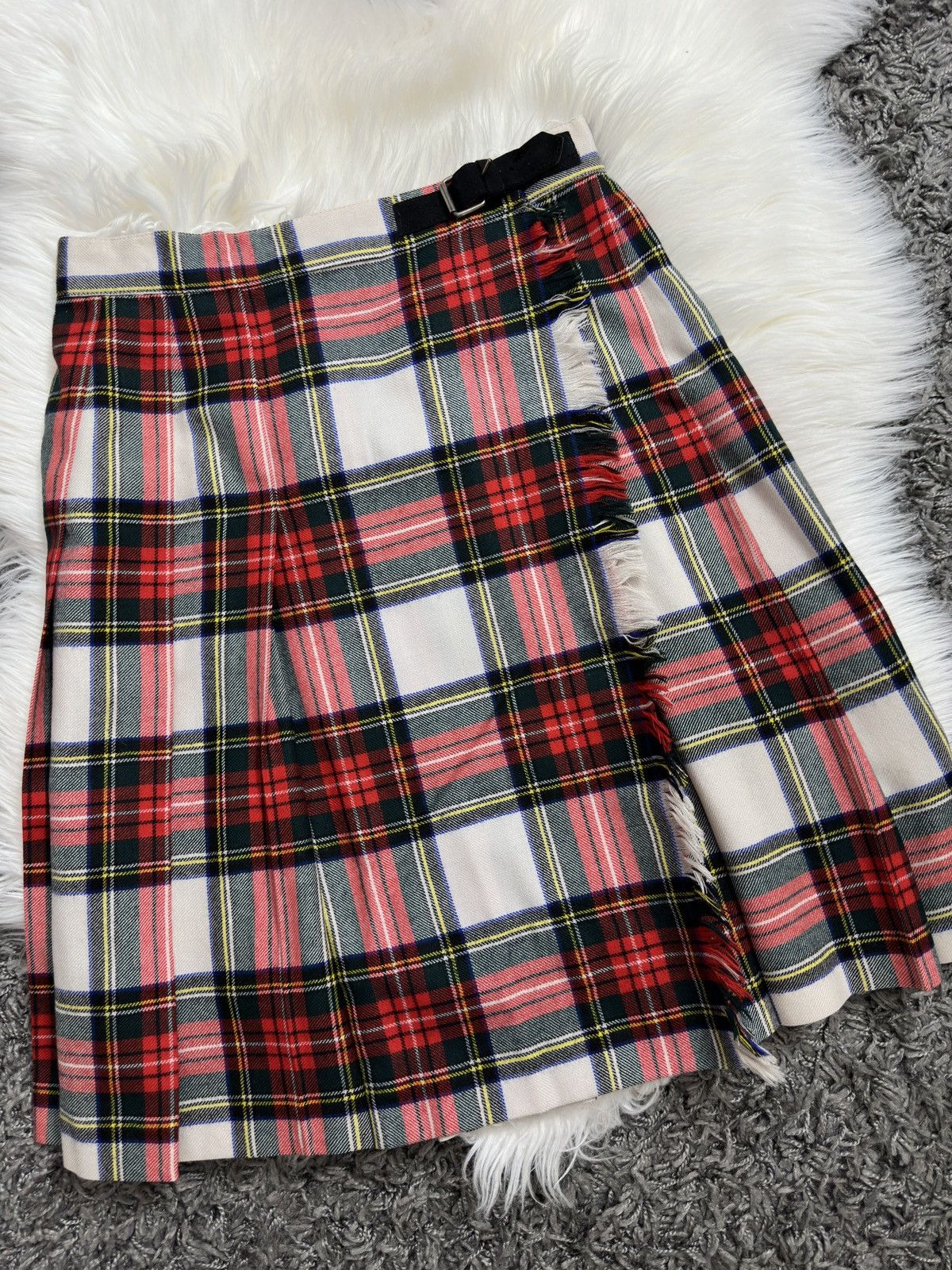 Designer Bally plaid skirt Size M / US 6-8 / IT 42-44 - 1 Thumbnail