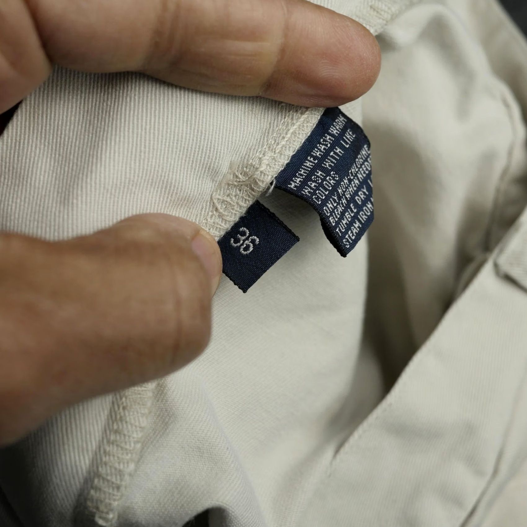Polo Ralph Lauren Polo Ralph Lauren Shorts Mens 36 Beige Tyler Pleated Chino Classic Cotton Casual Shirt, Shorts, Pants, Denim, Beige, 36, Mens Size US M / EU 48-50 / 2 - 7 Thumbnail