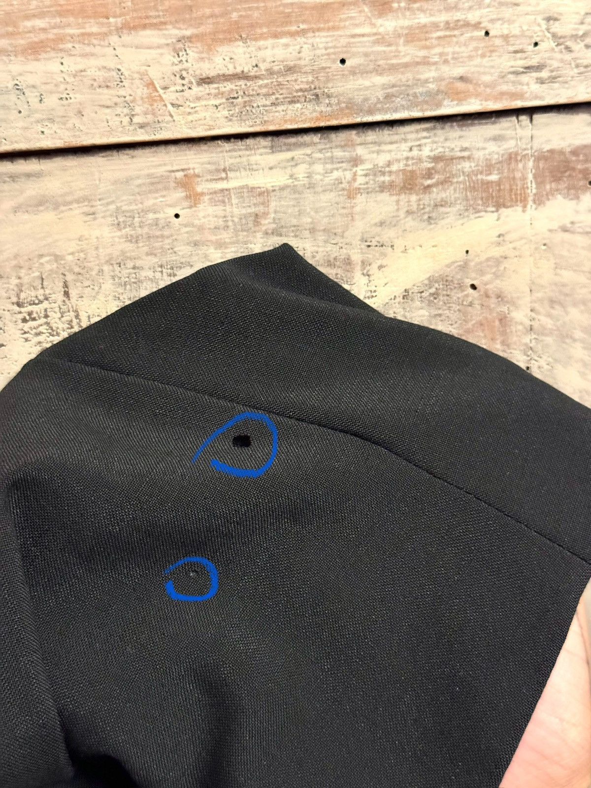Yves Saint Laurent vintage yves saint laurent black wool blazer jacket Size 50R - 9 Thumbnail