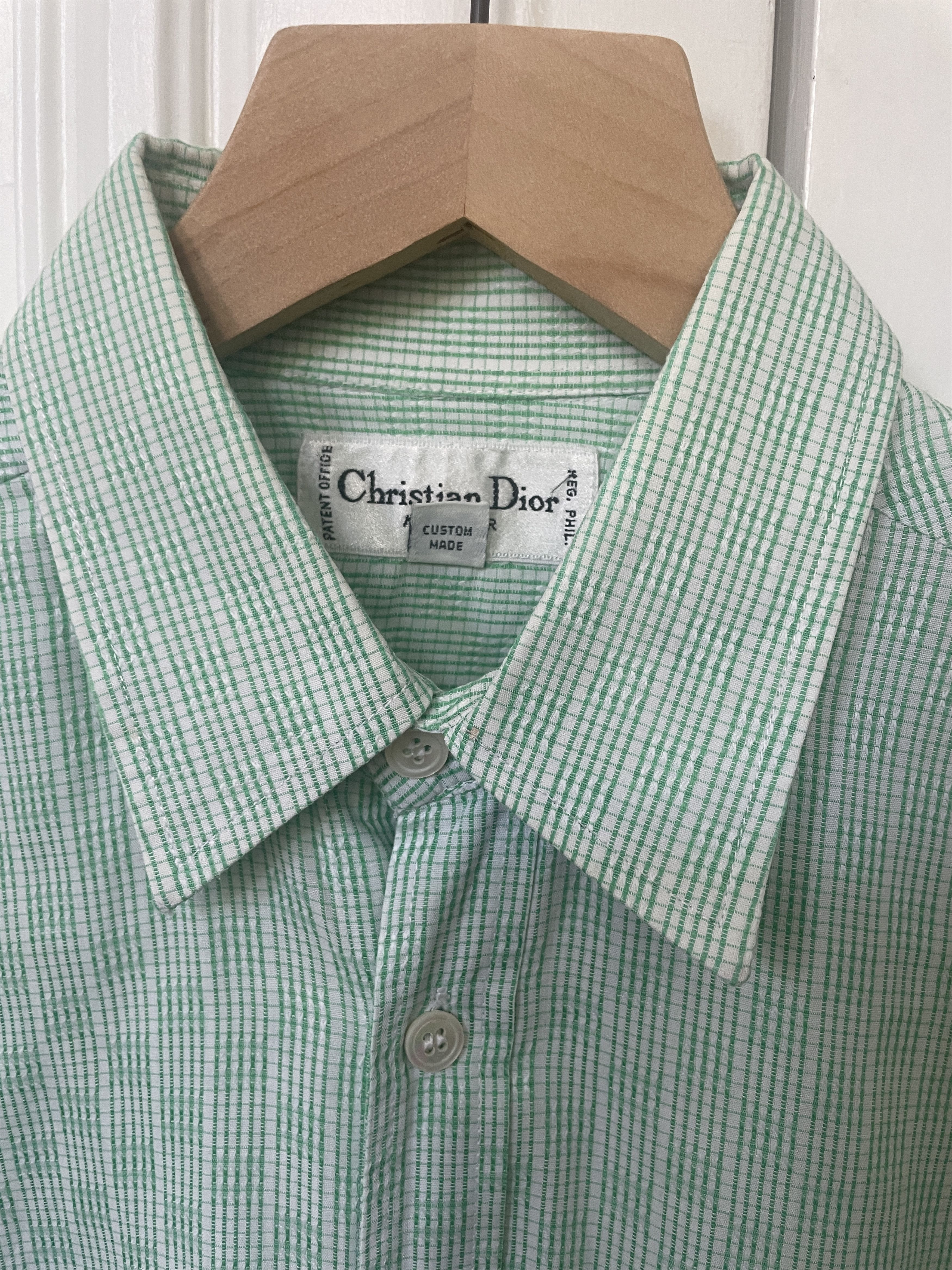 Christian Dior Monsieur Vintage Christian Dior Shirt Size US M / EU 48-50 / 2 - 2 Thumbnail