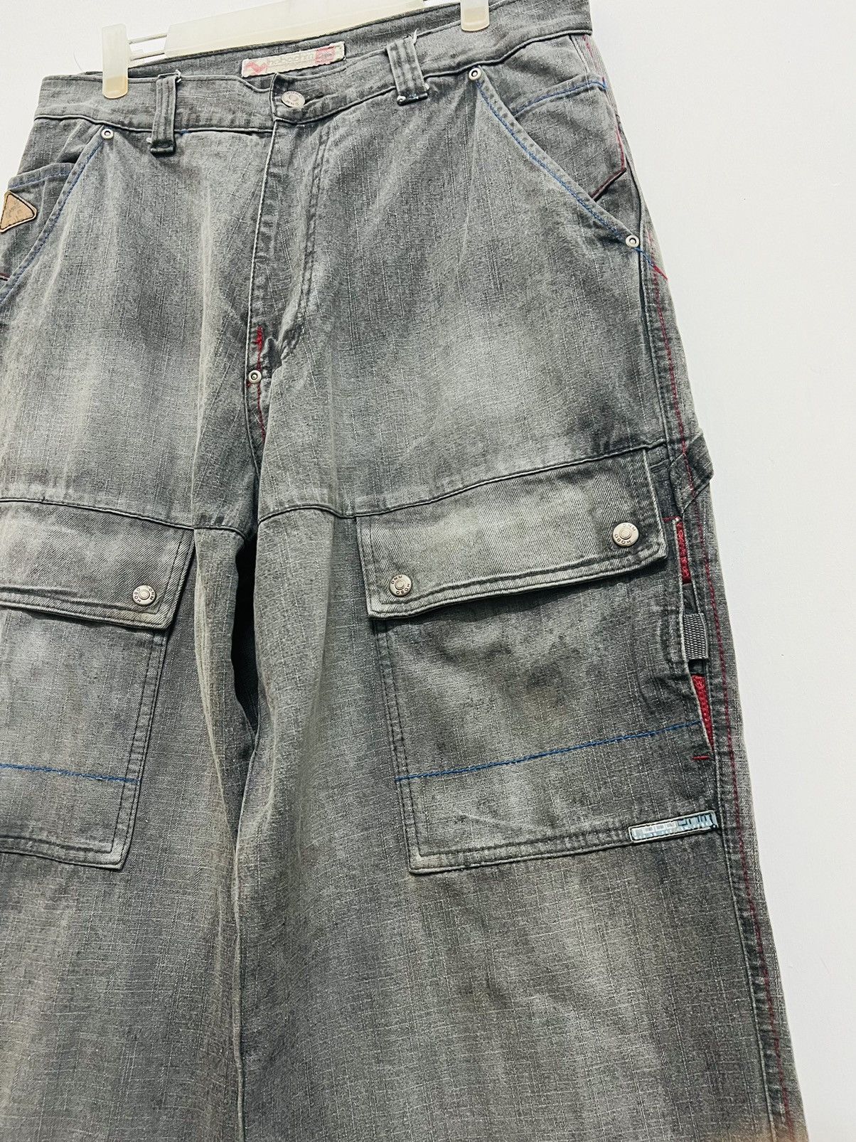 Hobo × JNCO × Vintage Vintage y2k Baggy Hobodnm Rap Sk8 Hiphop Pants Size US 34 / EU 50 - 4 Thumbnail