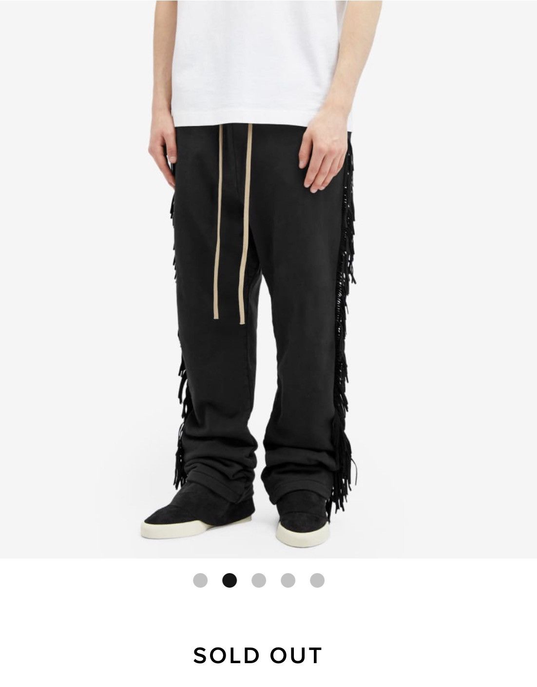 Fear of God Fear of God 8th collection fringe sweatpants Size US 34 / EU 50 - 3 Thumbnail