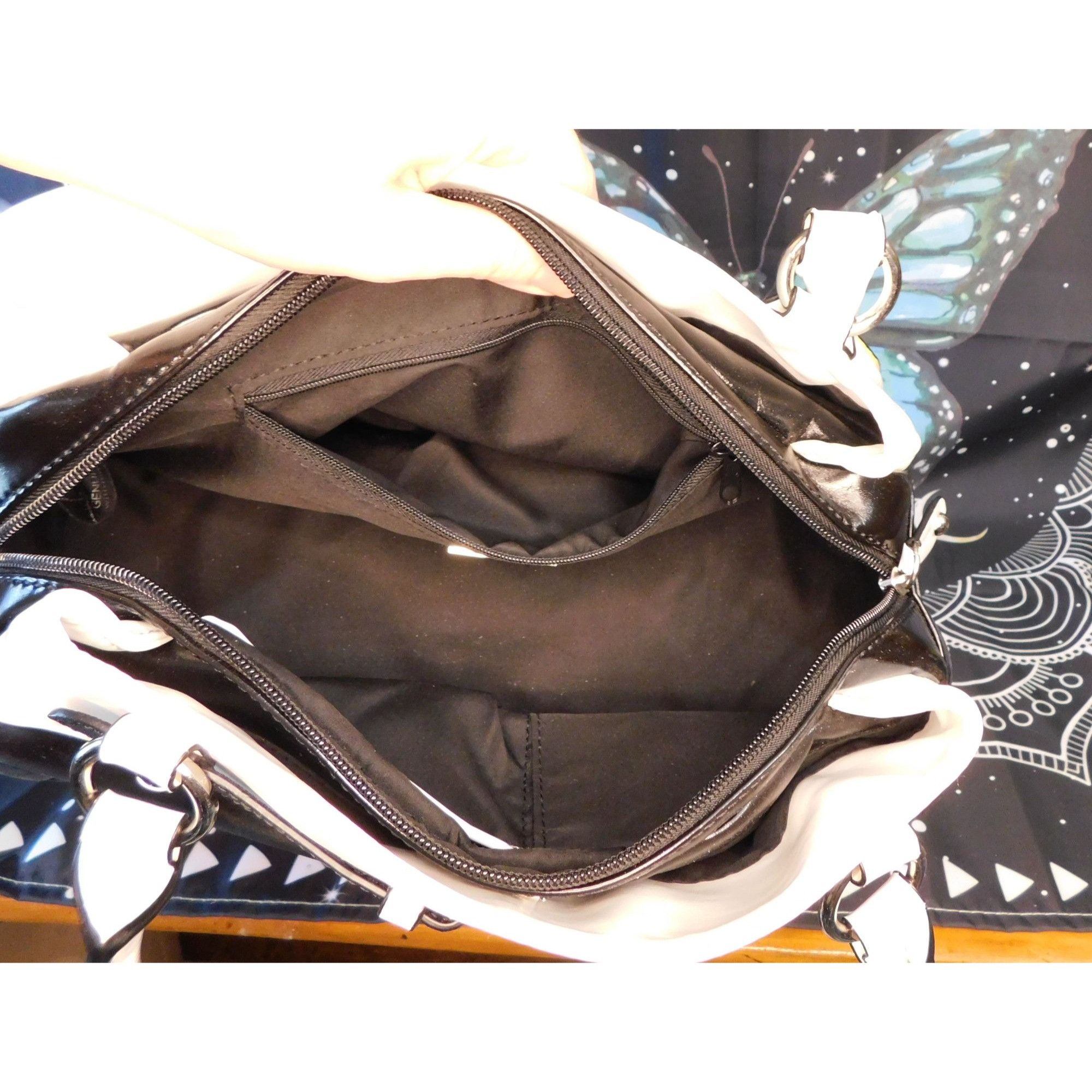 Giani Bernini Giani Bernini Black And White Shoulder Bag Size ONE SIZE - 3 Thumbnail