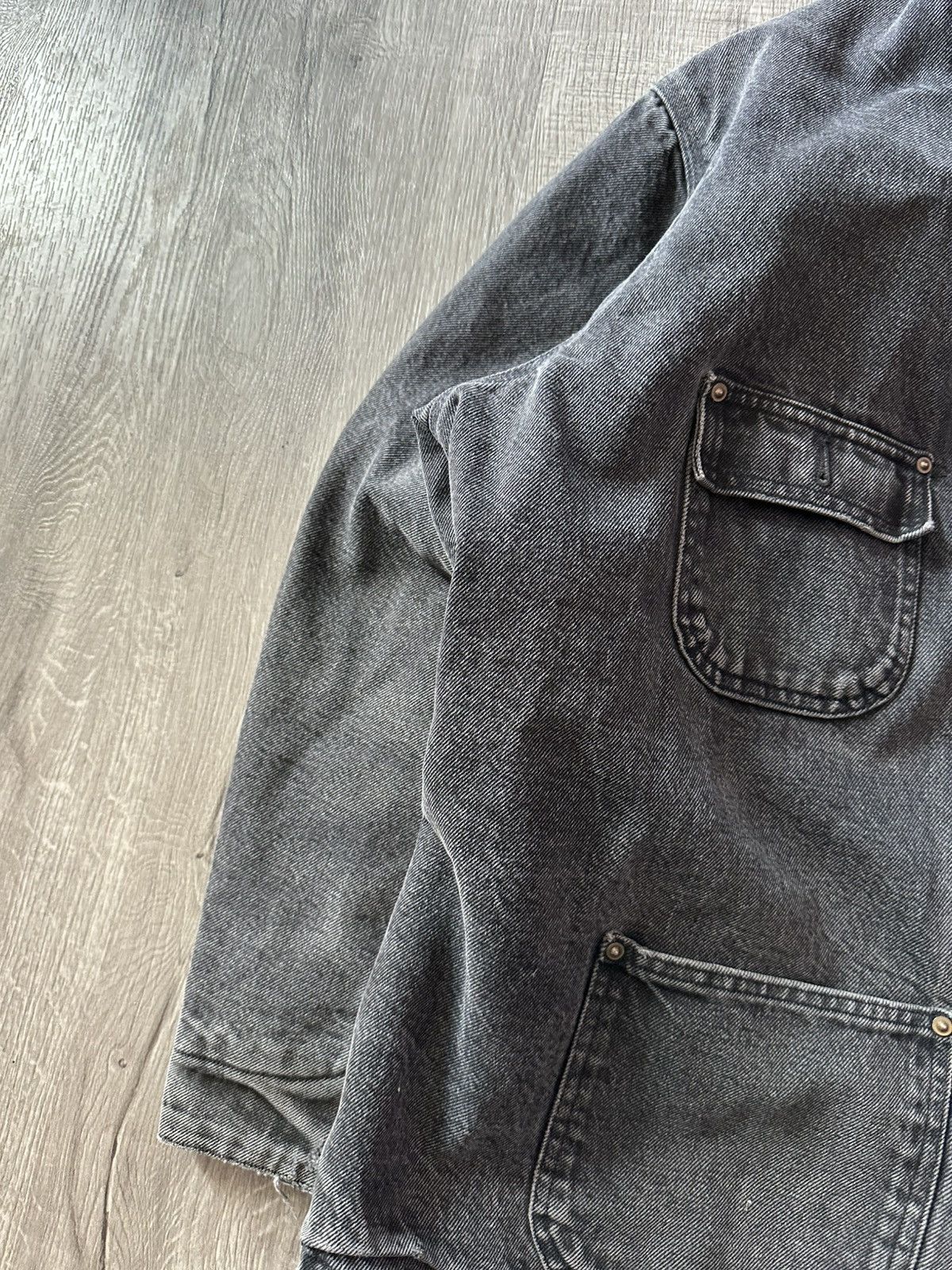 Carhartt Rare Vintage 90s Carhartt Denim Jacket Size US XL / EU 56 / 4 - 3 Thumbnail