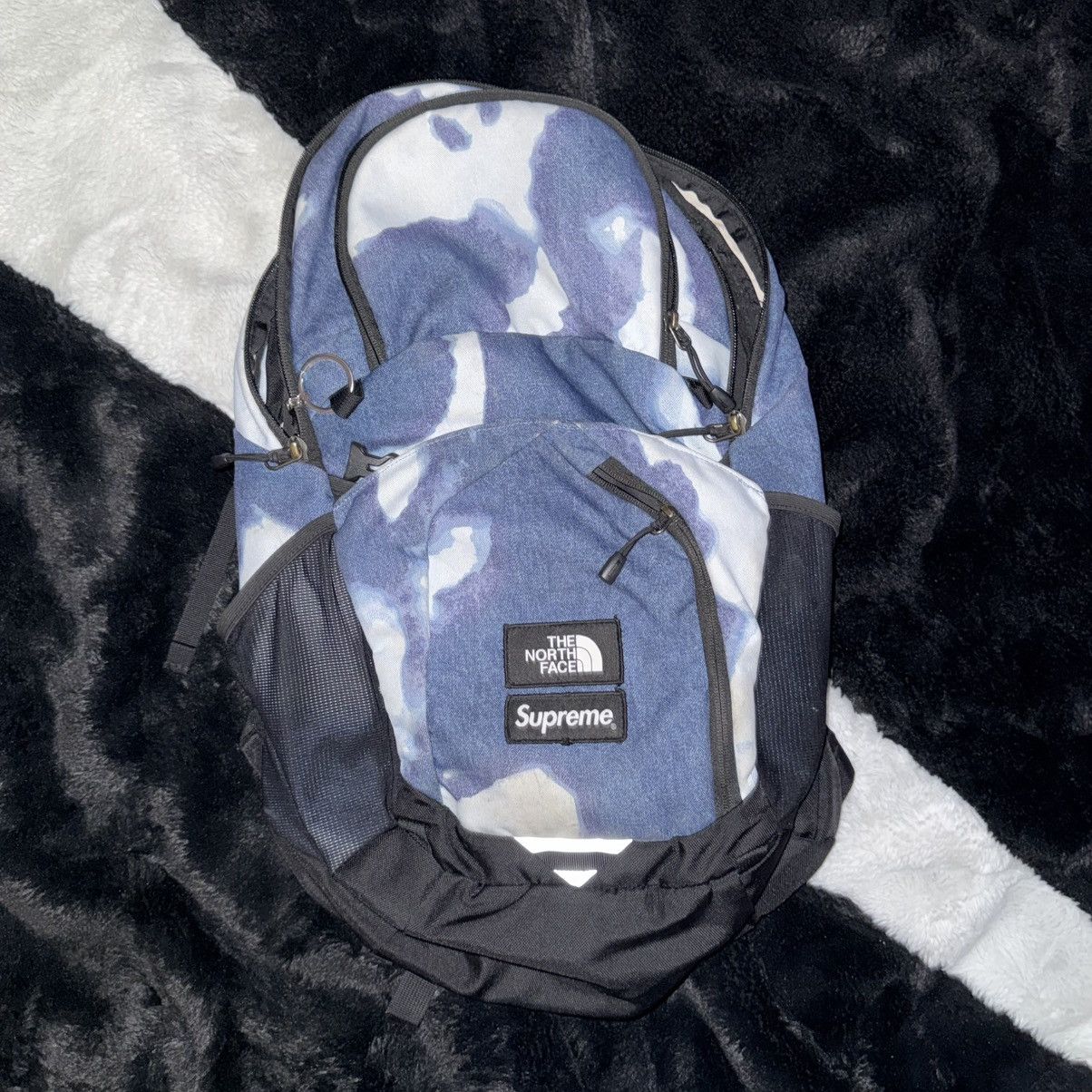 blue and yellow north face backpack The Borealis Mini Backpack, Periwinkle Glow/Summit Navy/Lemon Mist, One Size its a reliable companion for all your adventures The North Face Mini Explorer