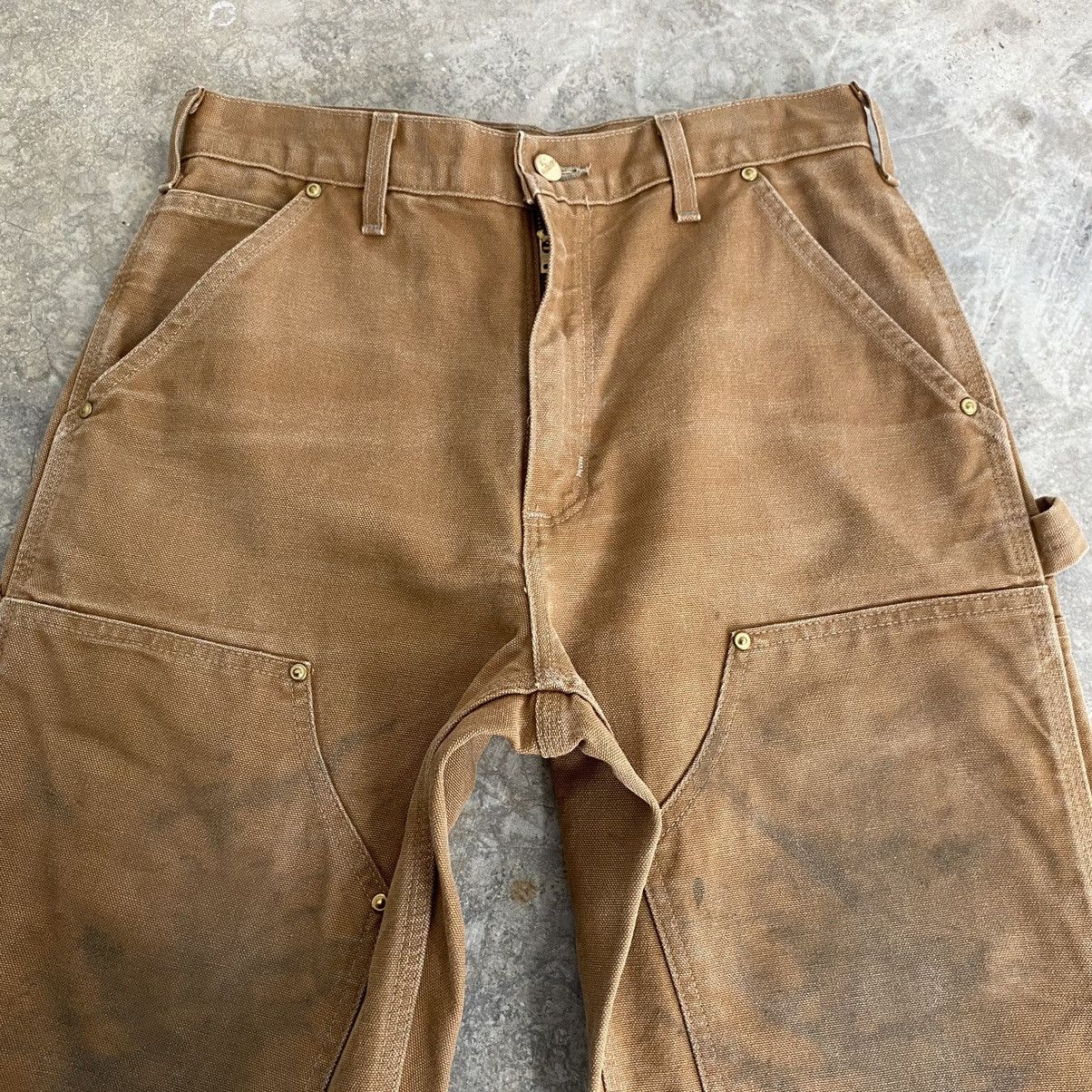 Carhartt Vintage Carhartt Double Knee Tan Dirty Carpenter Pants Size US 28 / EU 44 - 11 Thumbnail