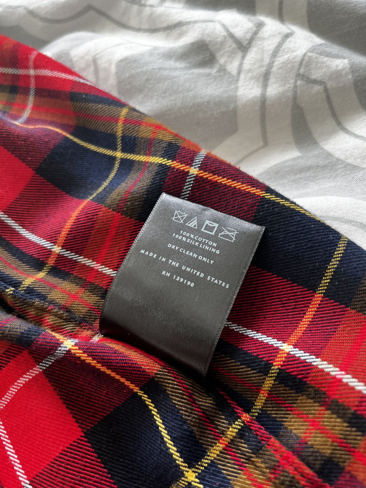 【おが様☆専用】 Fear of GOD fog 4th flannel shirt RED（Fear of God