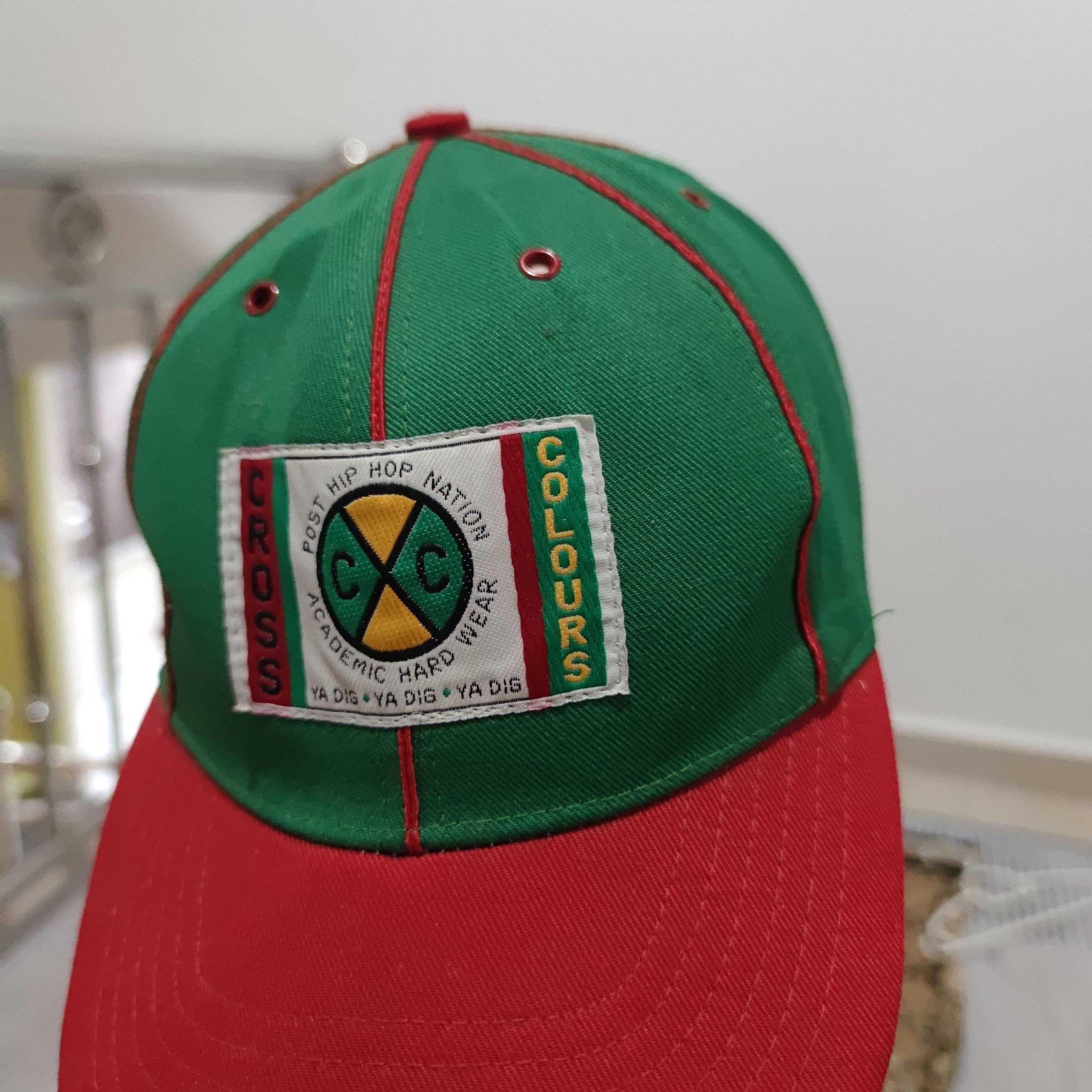 Cross Colours VINTAGE CROSS COLOURS CAP Size ONE SIZE - 3 Thumbnail