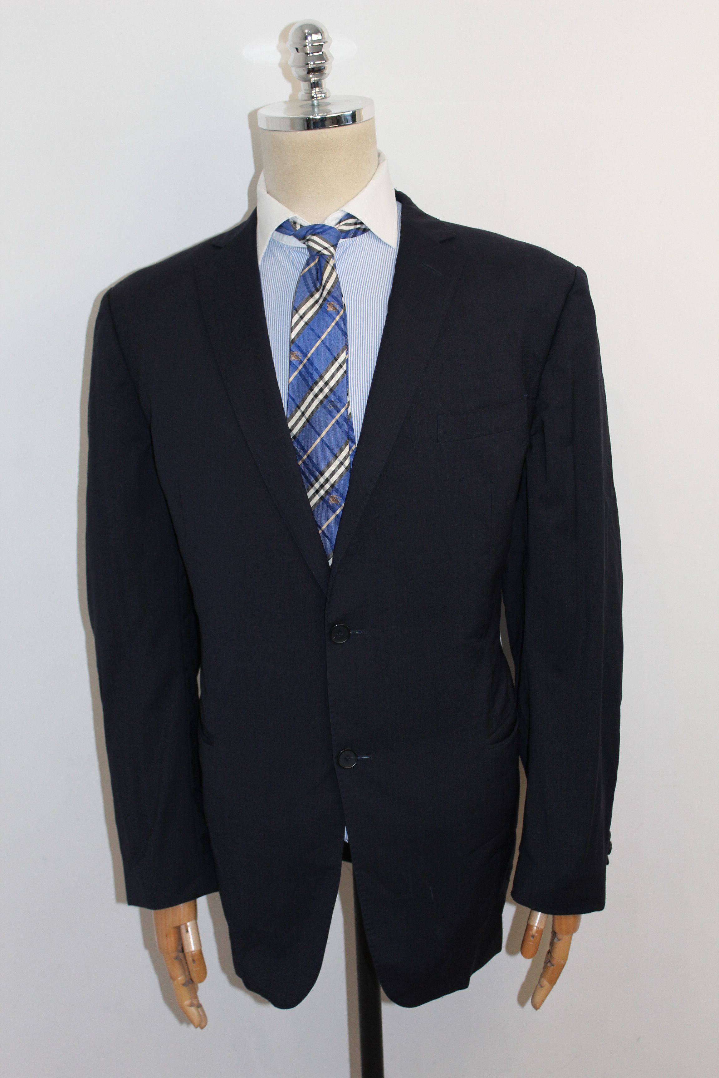 Designer Mens Z Zegna Drop 7 Classic Suit Tailoring Size 56 R Size 50R - 2 Thumbnail