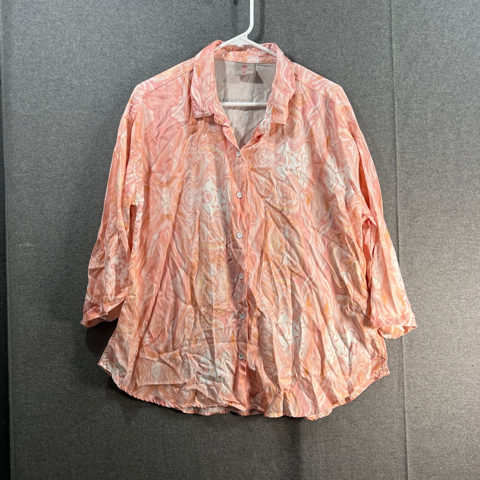 Other Laurie Felt Easy TENCEL TOP Pink Watercolor, Medium Size M / US 6-8 / IT 42-44 - 1 Thumbnail