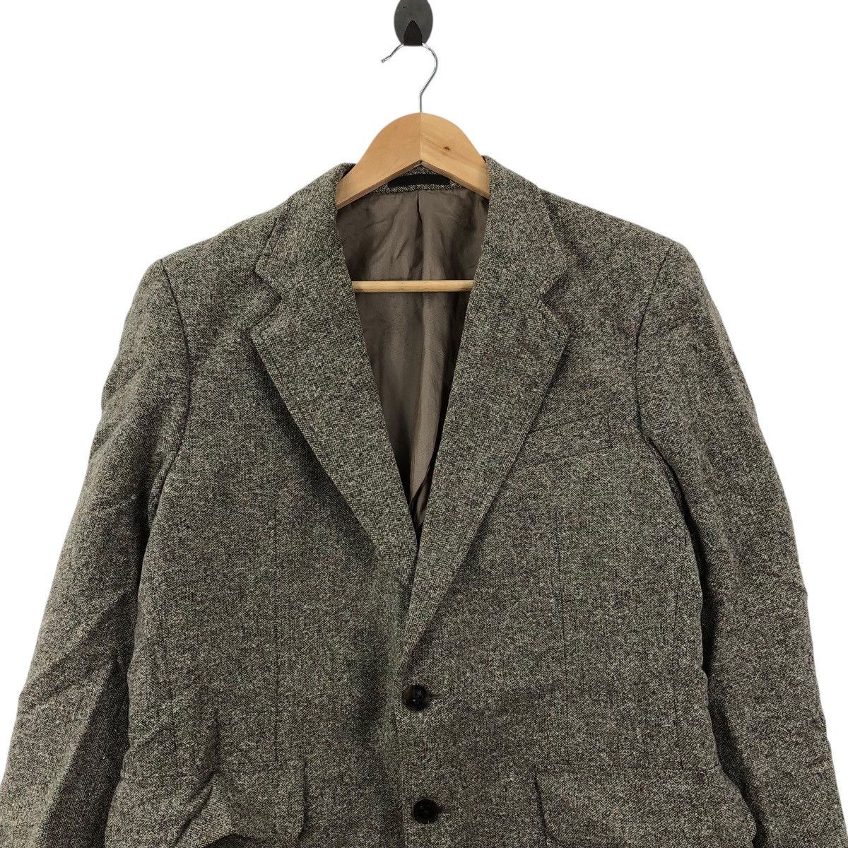 Burberry Vintage BURBERRYS LONDON ENGLAND Formal Blazer Coat Size 42R - 2 Thumbnail