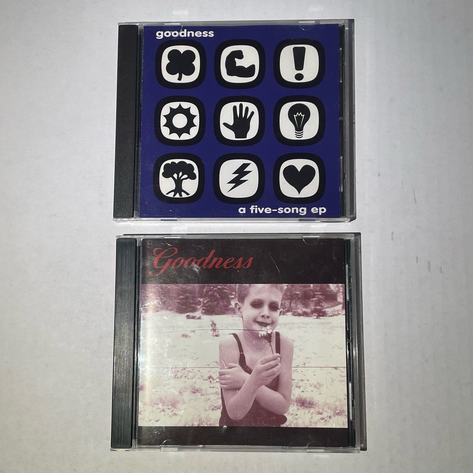 INTENTIONALLY BLANK Lot of 2 Goodness CDs albums grunge indie alternative 90s Size ONE SIZE - 1 Thumbnail