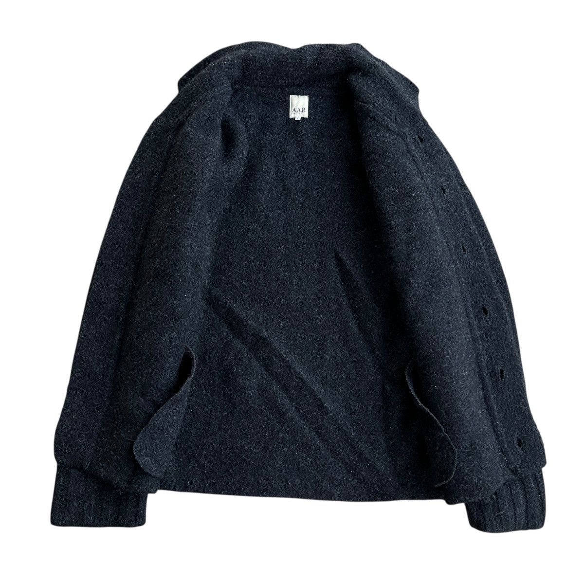 Yohji Yamamoto 🔥 YOHJI YAMAMOTO AAR YOHJI DESIGN STUDIO MOHAIR JACKET Size US L / EU 52-54 / 3 - 22 Thumbnail