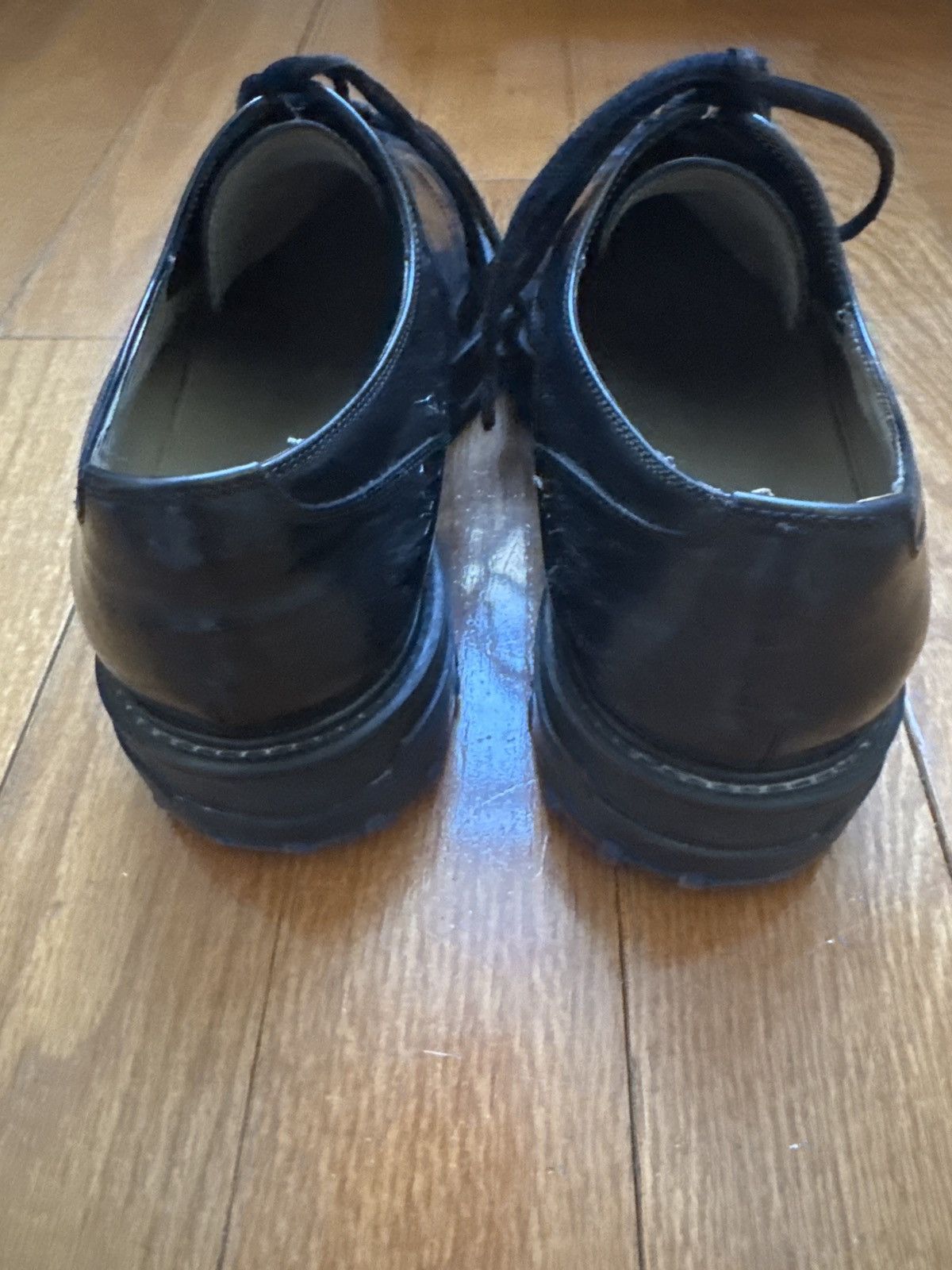 Dior FW15 AW15 Contrast Platform Sole Leather Derbies Size US 10.5 / EU 43-44 - 6 Thumbnail
