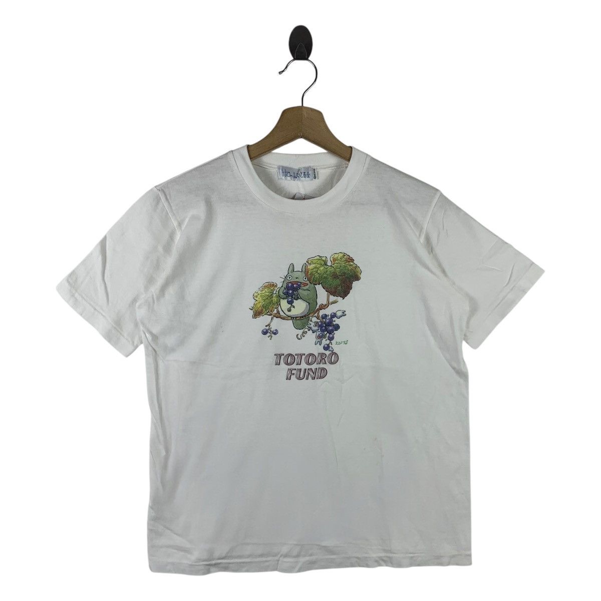 Anime × Japanese Brand × Vintage Vintage TOTORO FUND nibariki studio ghibli big printed tee Size US M / EU 48-50 / 2 - 1 Thumbnail