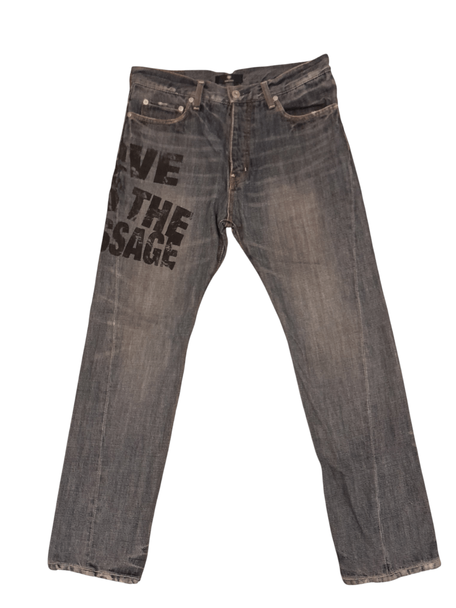 Takashi Murakami Super Lovers Rock by Takashi Murakami & Osumi Denim (F412) Size US 29 - 6 Thumbnail